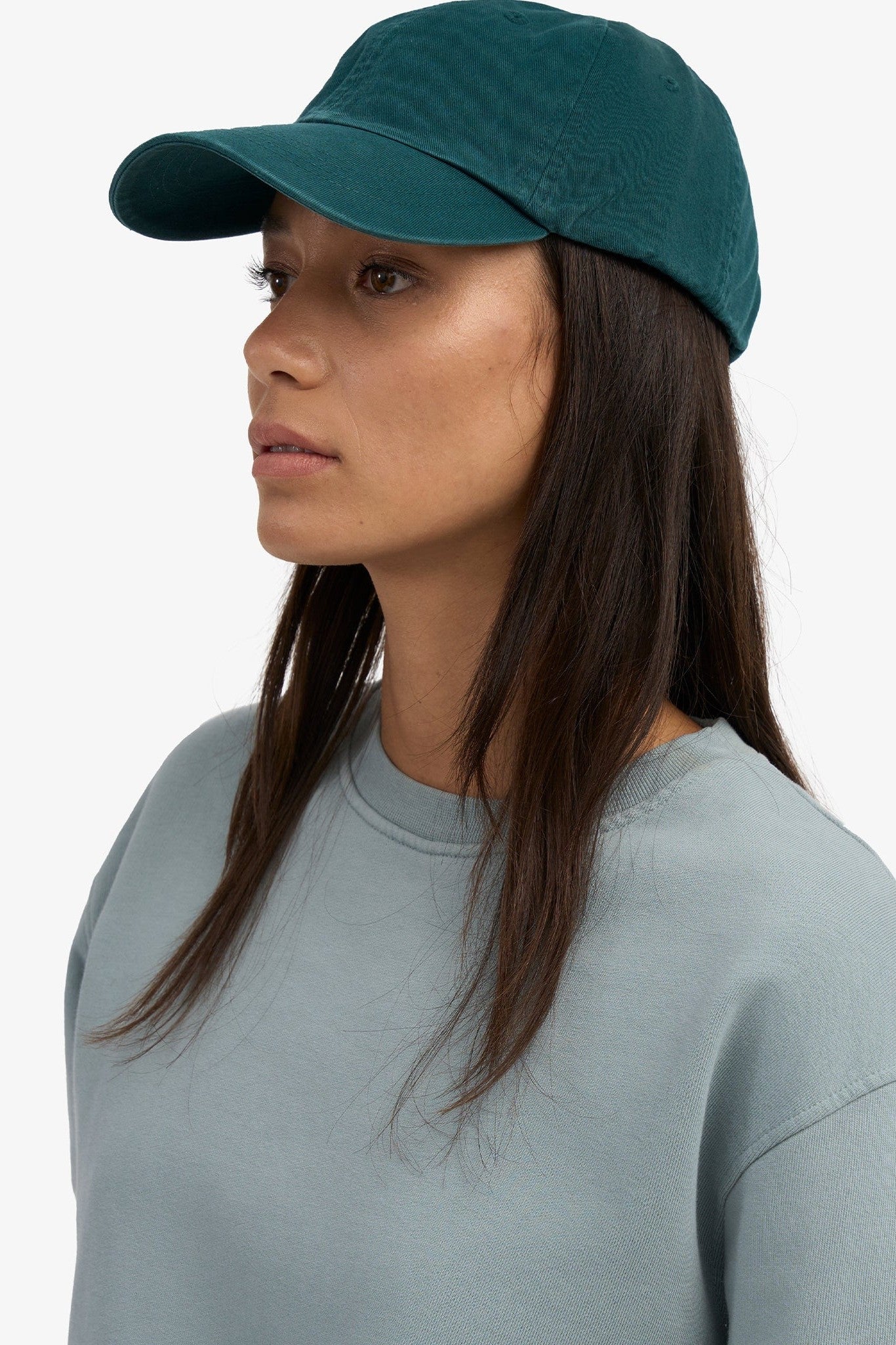 COLORFUL STANDARD - Organic Cotton Cap - Ocean Green - BACKYARD