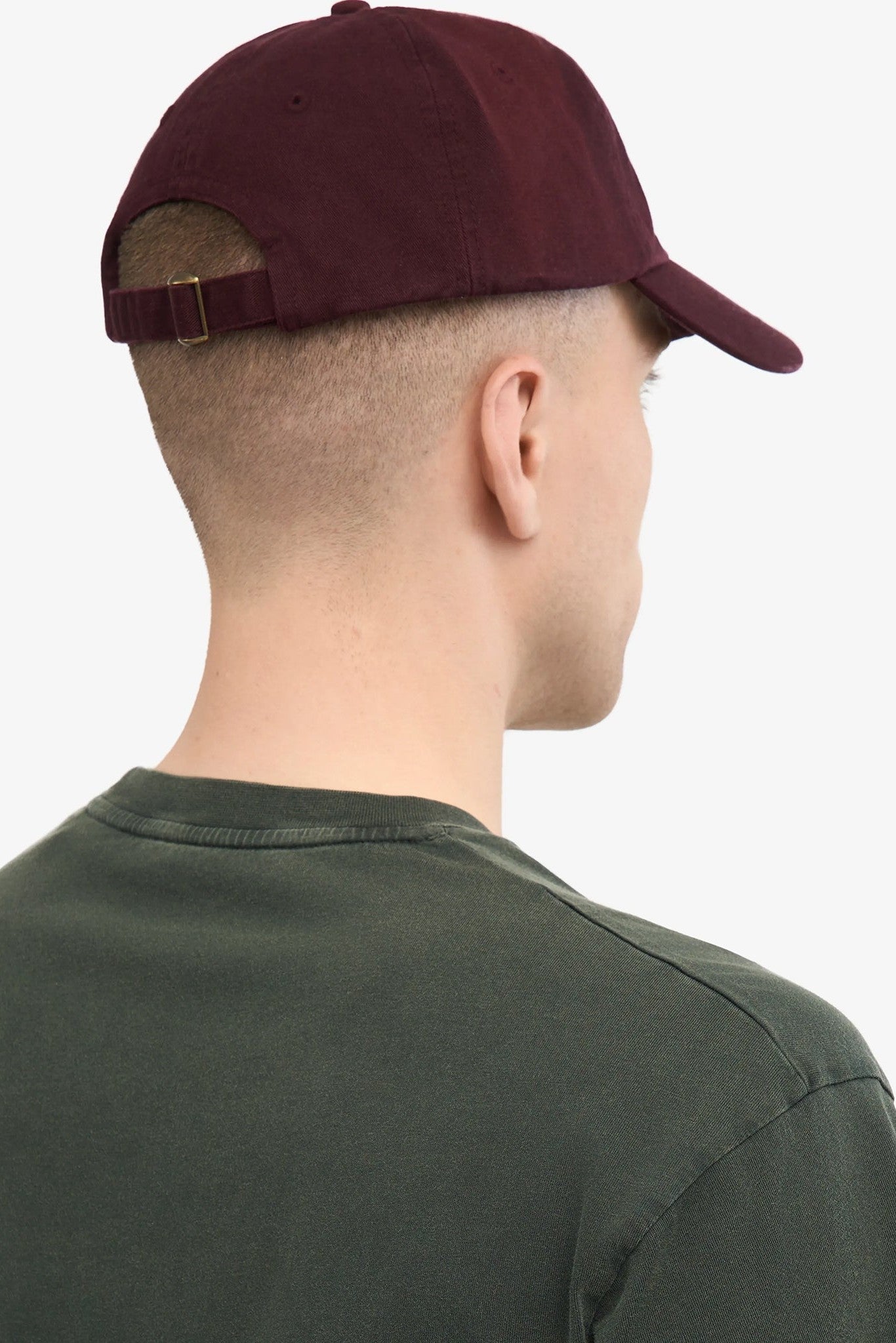 COLORFUL STANDARD - Organic Cotton Cap - Oxblood Red - BACKYARD