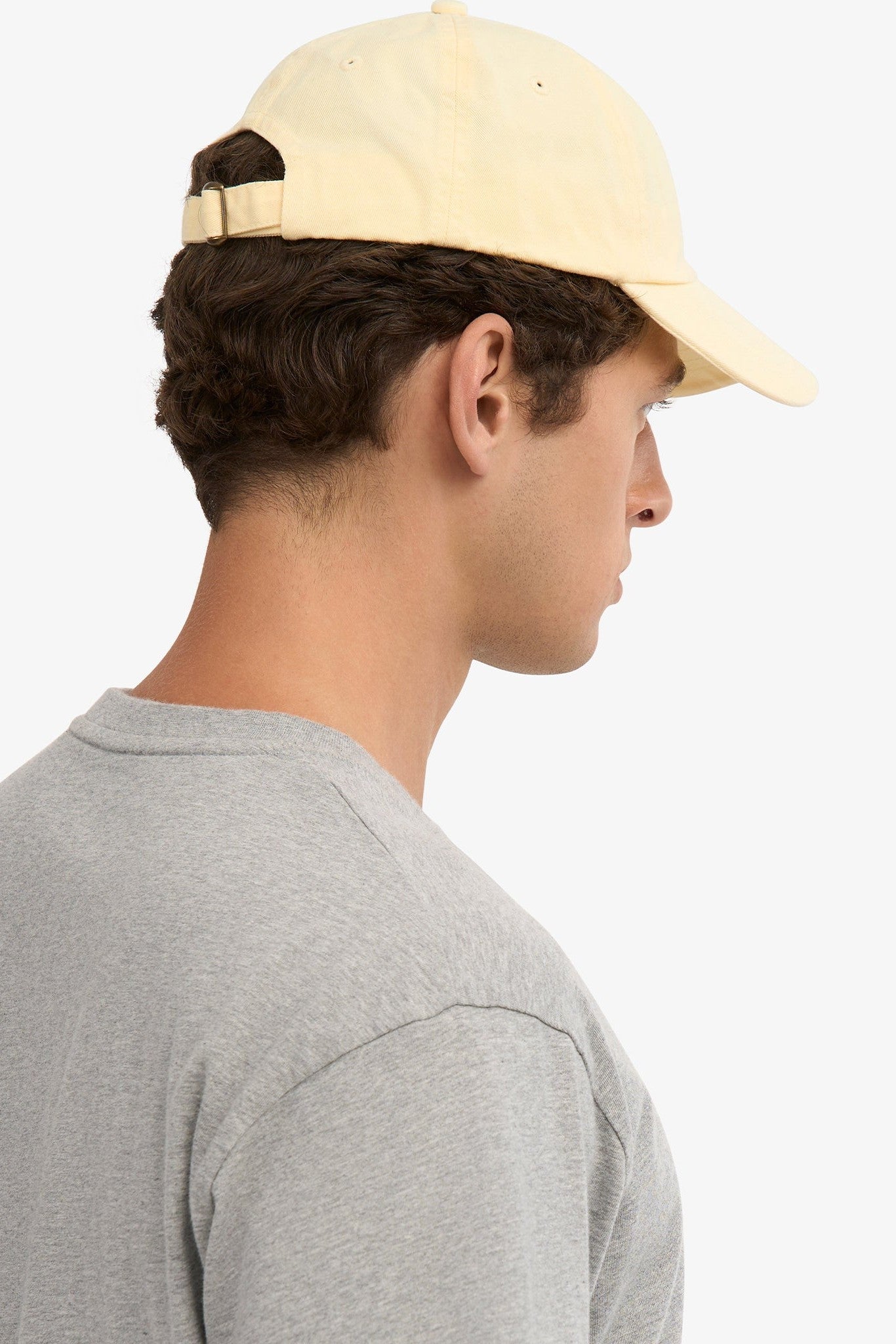 COLORFUL STANDARD - Organic Cotton Cap - Soft Yellow - BACKYARD