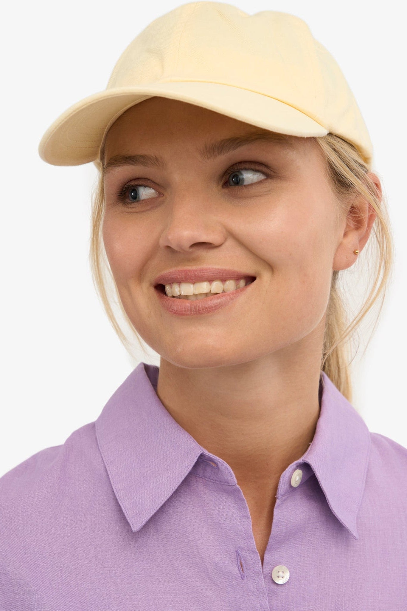 COLORFUL STANDARD - Organic Cotton Cap - Soft Yellow - BACKYARD