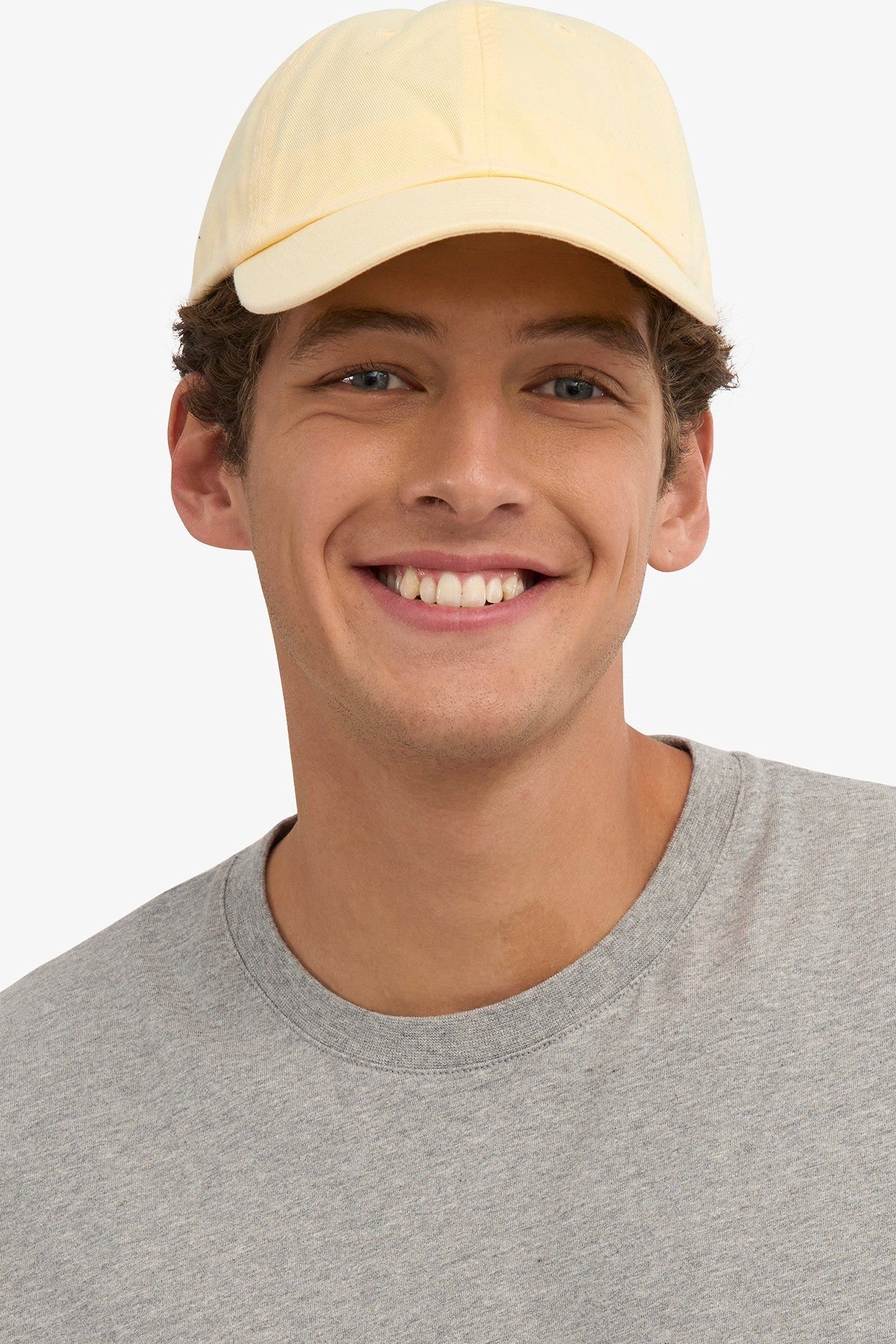 COLORFUL STANDARD - Organic Cotton Cap - Soft Yellow - BACKYARD
