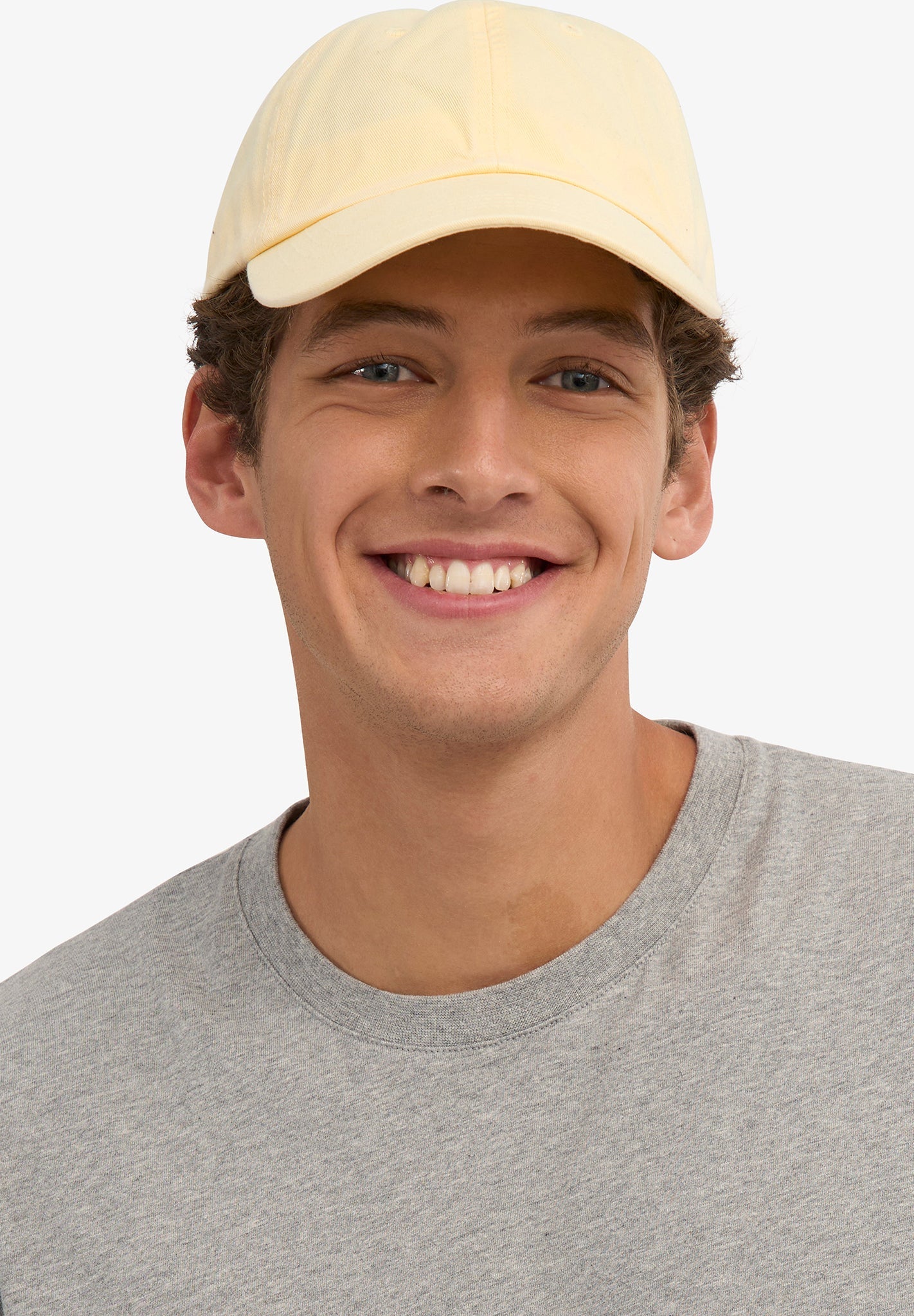 COLORFUL STANDARD - Organic Cotton Cap - Soft Yellow - BACKYARD