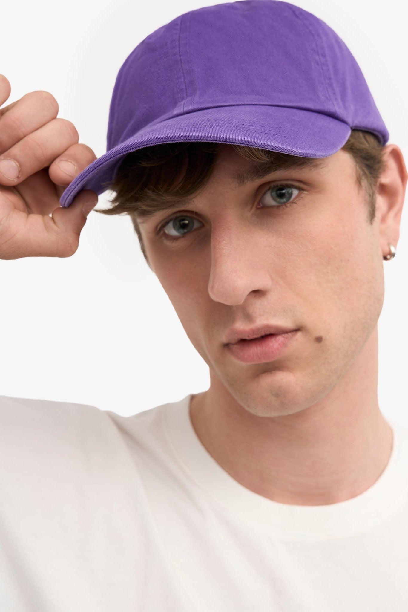 COLORFUL STANDARD - Organic Cotton Cap - Ultra Violet - BACKYARD