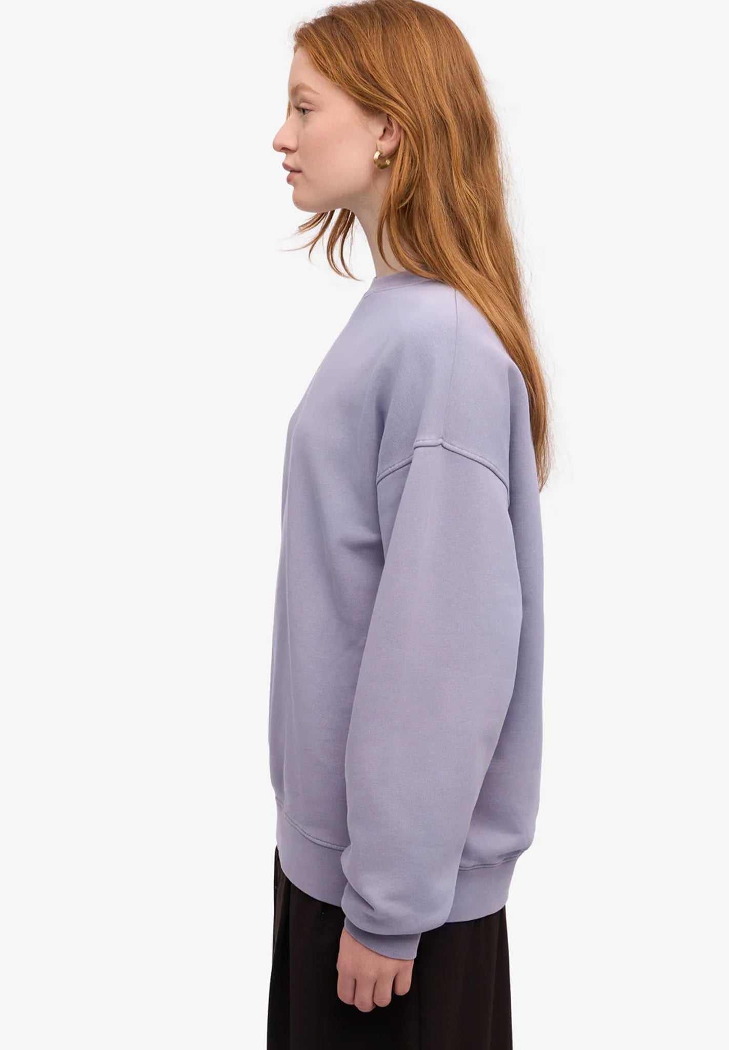 COLORFUL STANDARD - Organic Oversized Crew - Purple Jade - BACKYARD