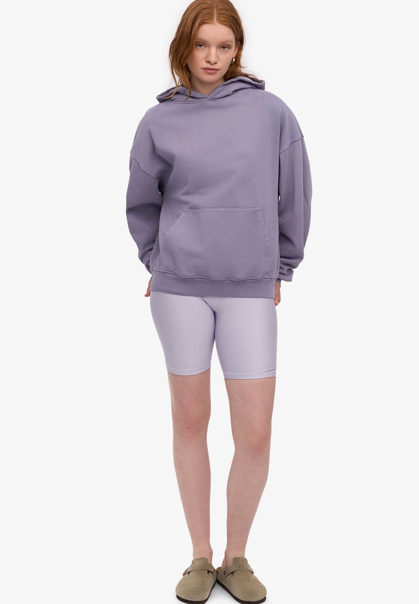 COLORFUL STANDARD - Organic Oversized Hood - Purple Jade - BACKYARD