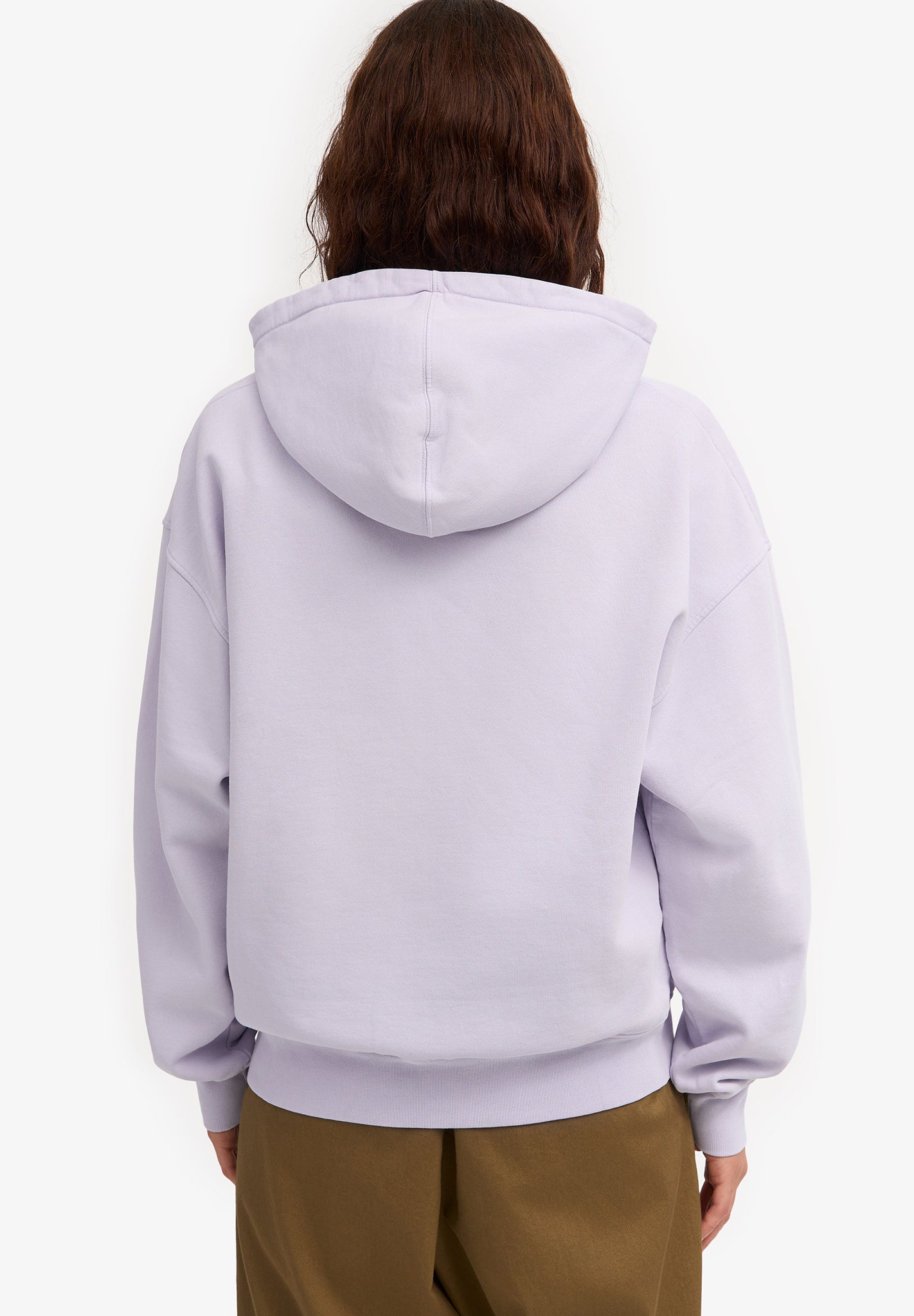 COLORFUL STANDARD - Organic Oversized Zip Hood - Soft Lavender - BACKYARD