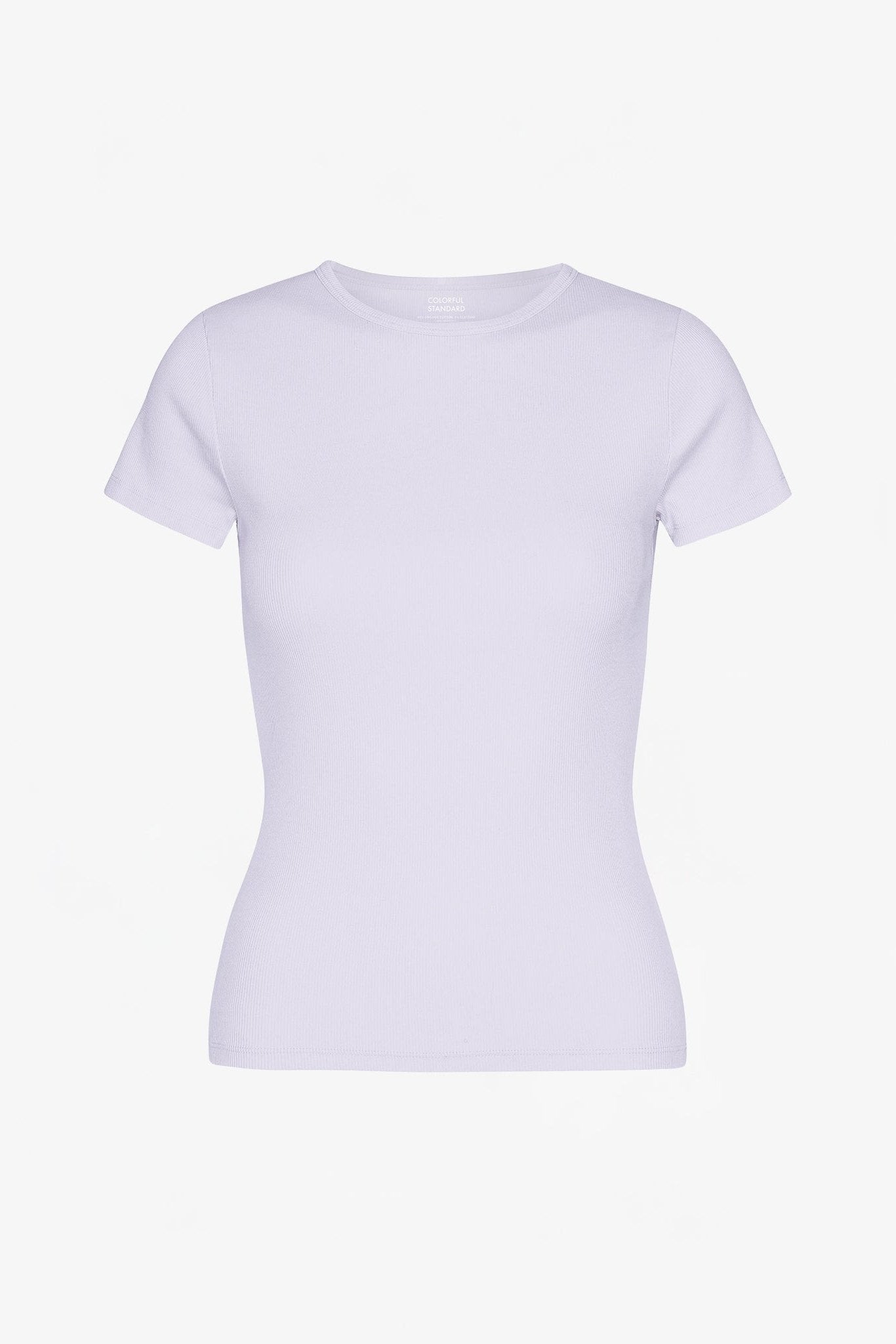 COLORFUL STANDARD - Organic Rib S/S T-Shirt - Soft Lavender - BACKYARD