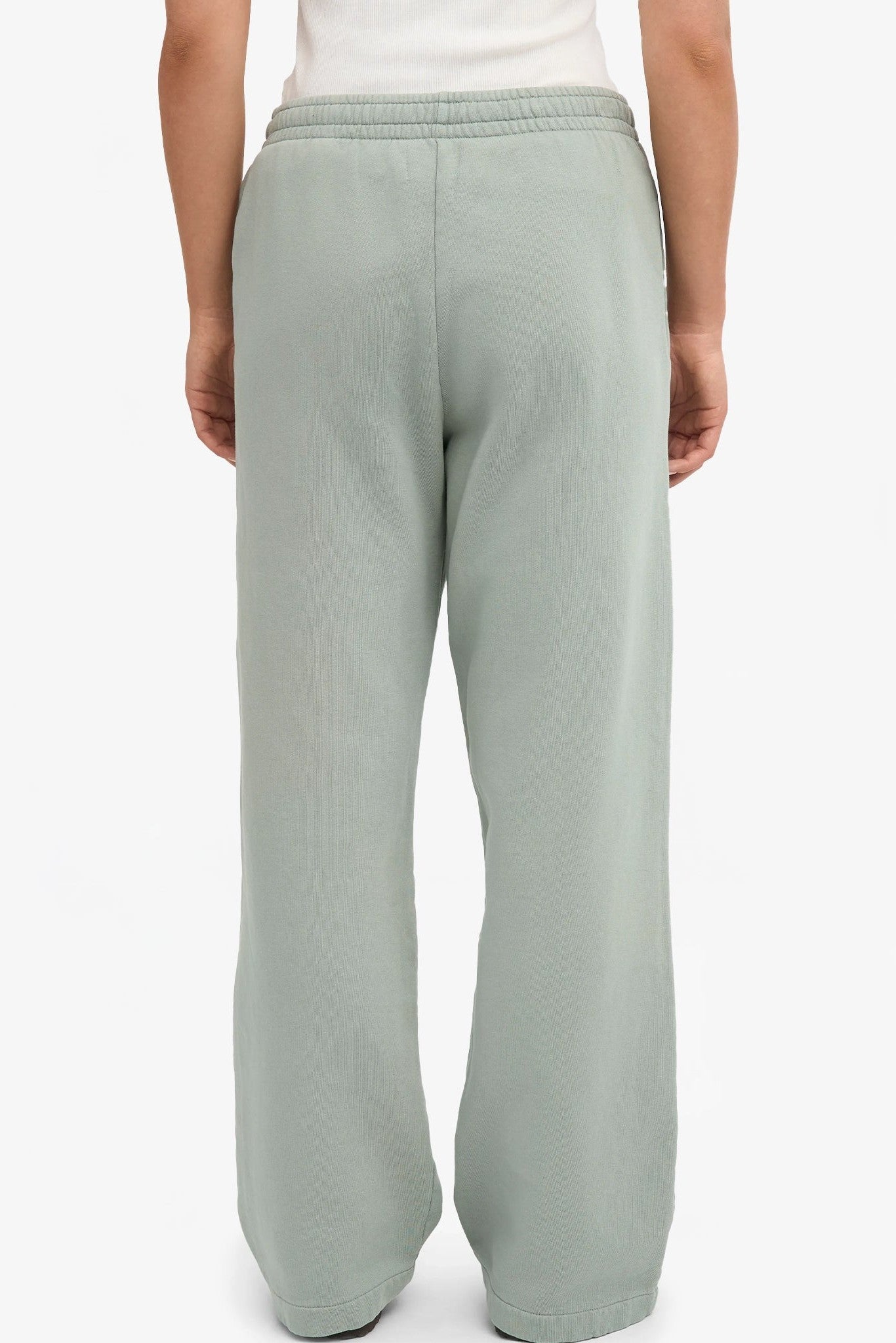 COLORFUL STANDARD - Organic Straight Leg Sweatpants - Steel Blue - BACKYARD