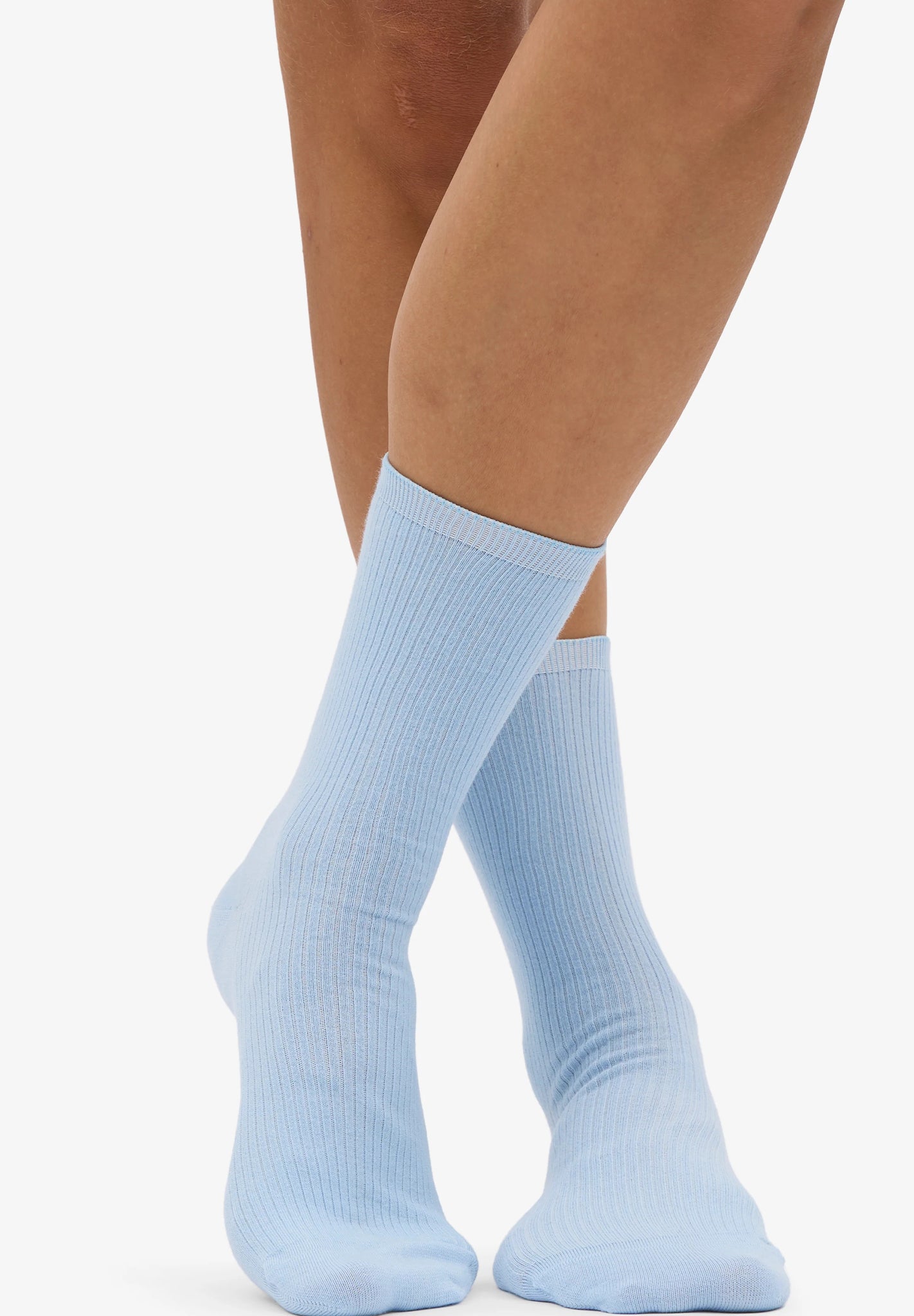 COLORFUL STANDARD - Women Classic Organic Sock - Polar Blue - BACKYARD