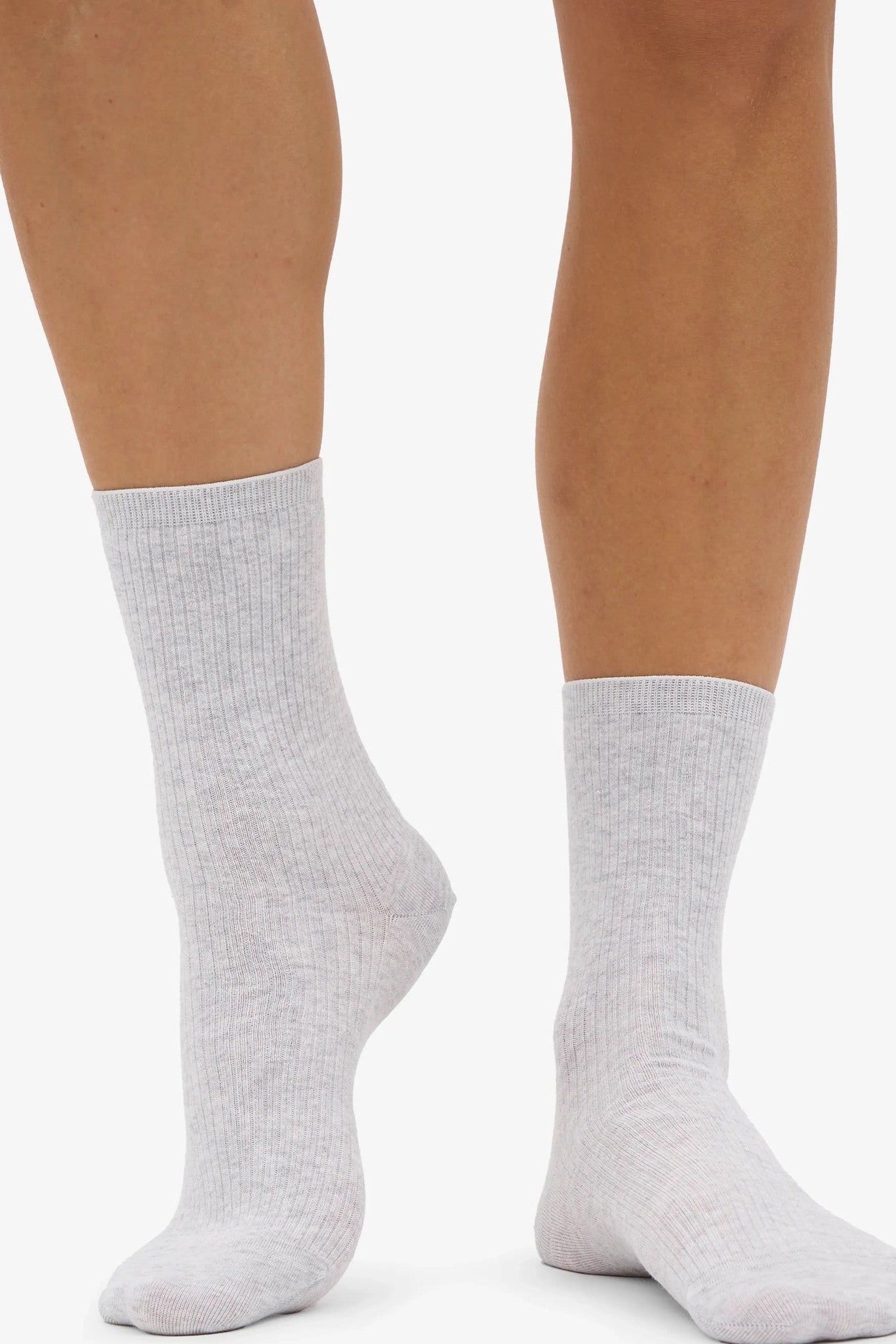 COLORFUL STANDARD - Women Classic Organic Sock - Snow Melange - BACKYARD