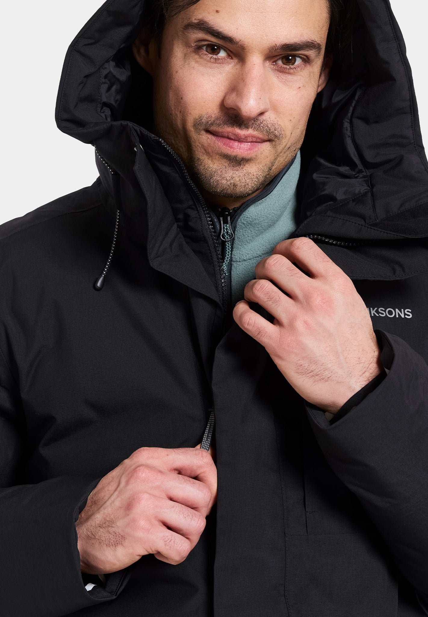 DIDRIKSONS - Akilles USX Parka 2 - Black - BACKYARD