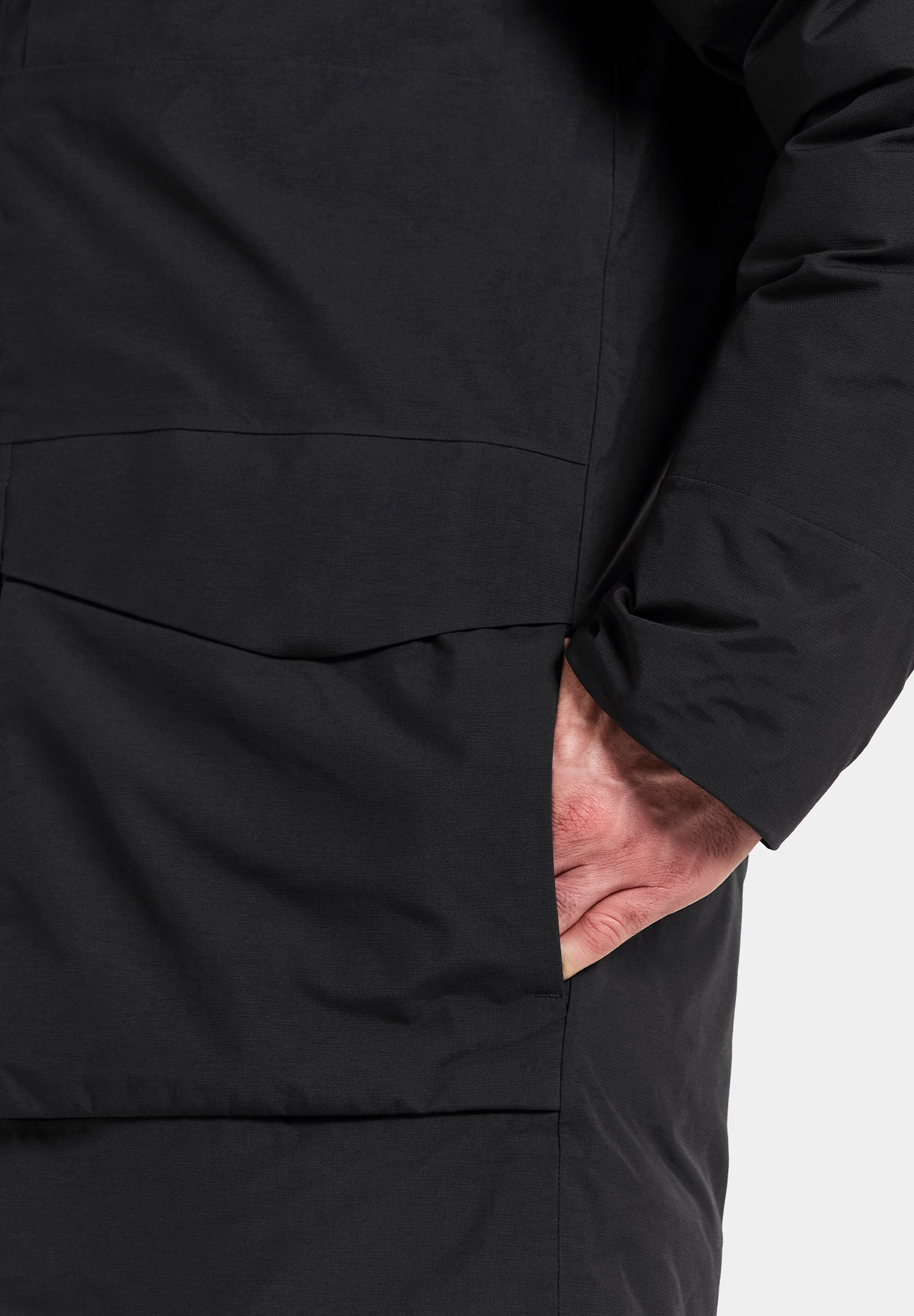 DIDRIKSONS - Akilles USX Parka 2 - Black - BACKYARD