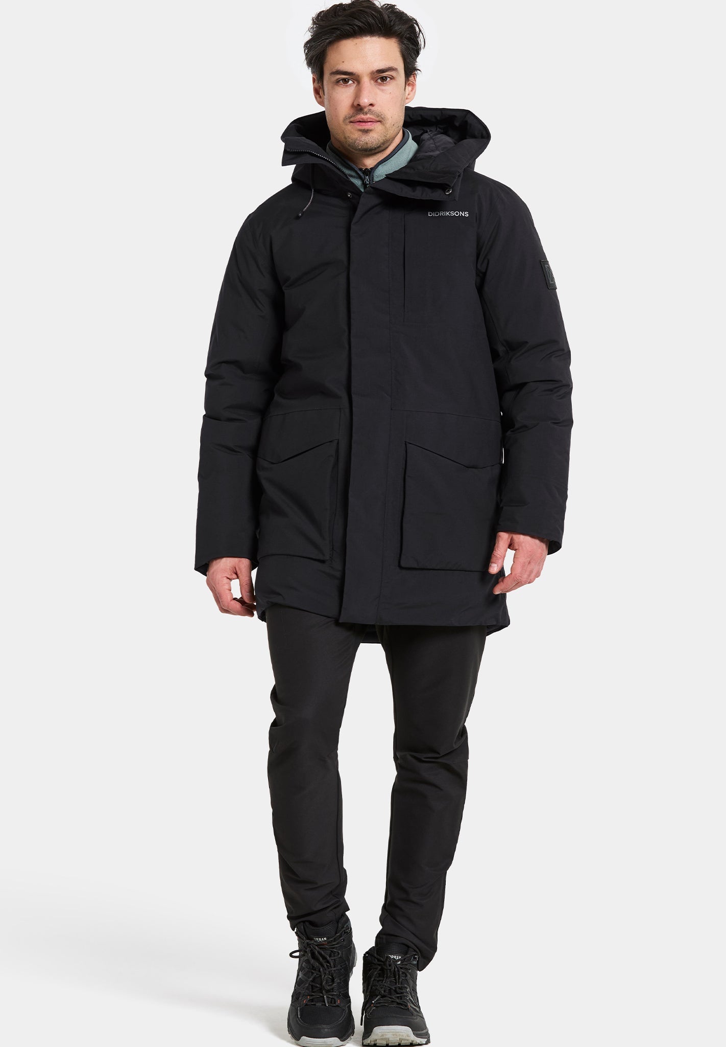 DIDRIKSONS - Akilles USX Parka 2 - Black - BACKYARD