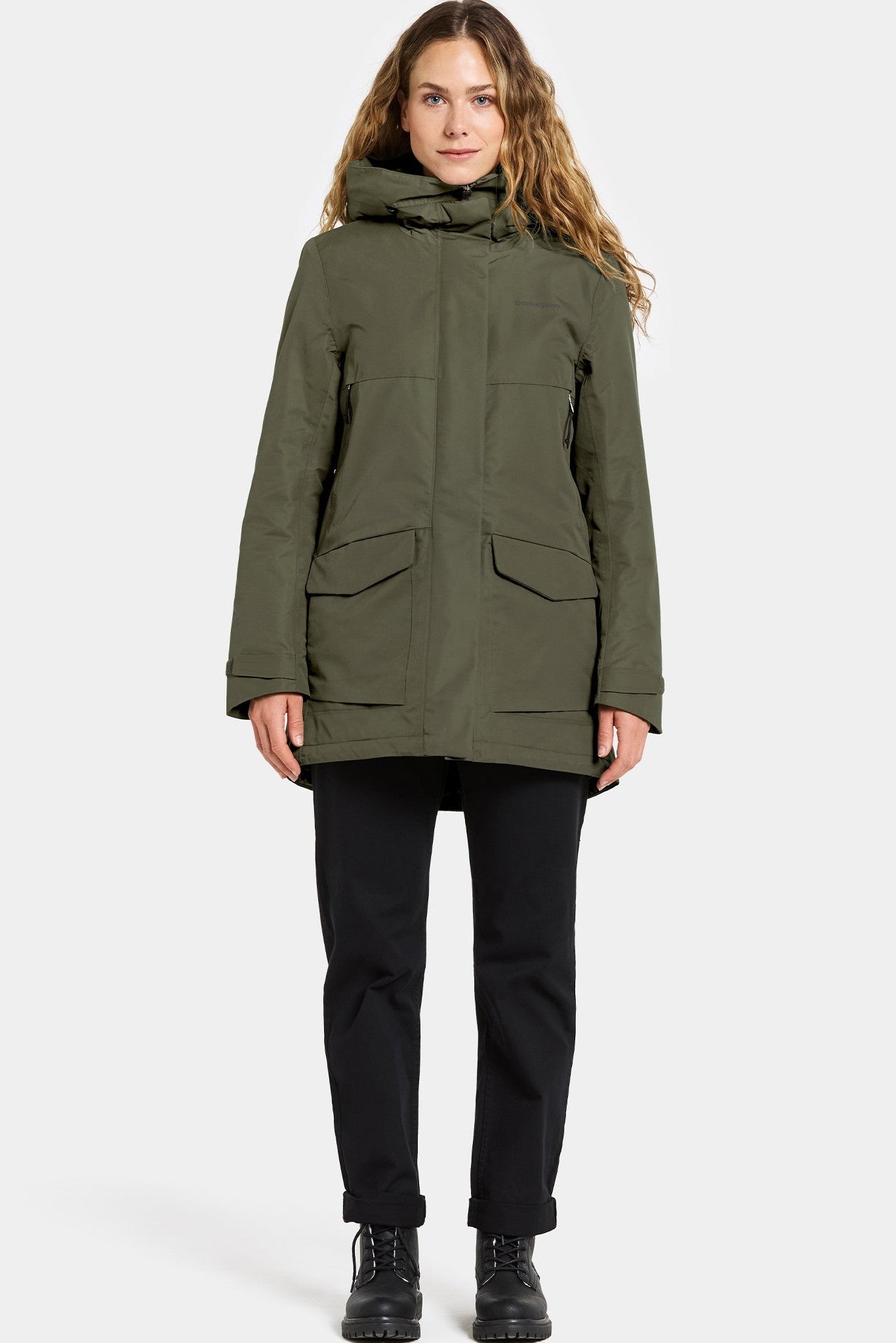DIDRIKSONS - Frida Women's Parka 7 - Deep Green - BACKYARD