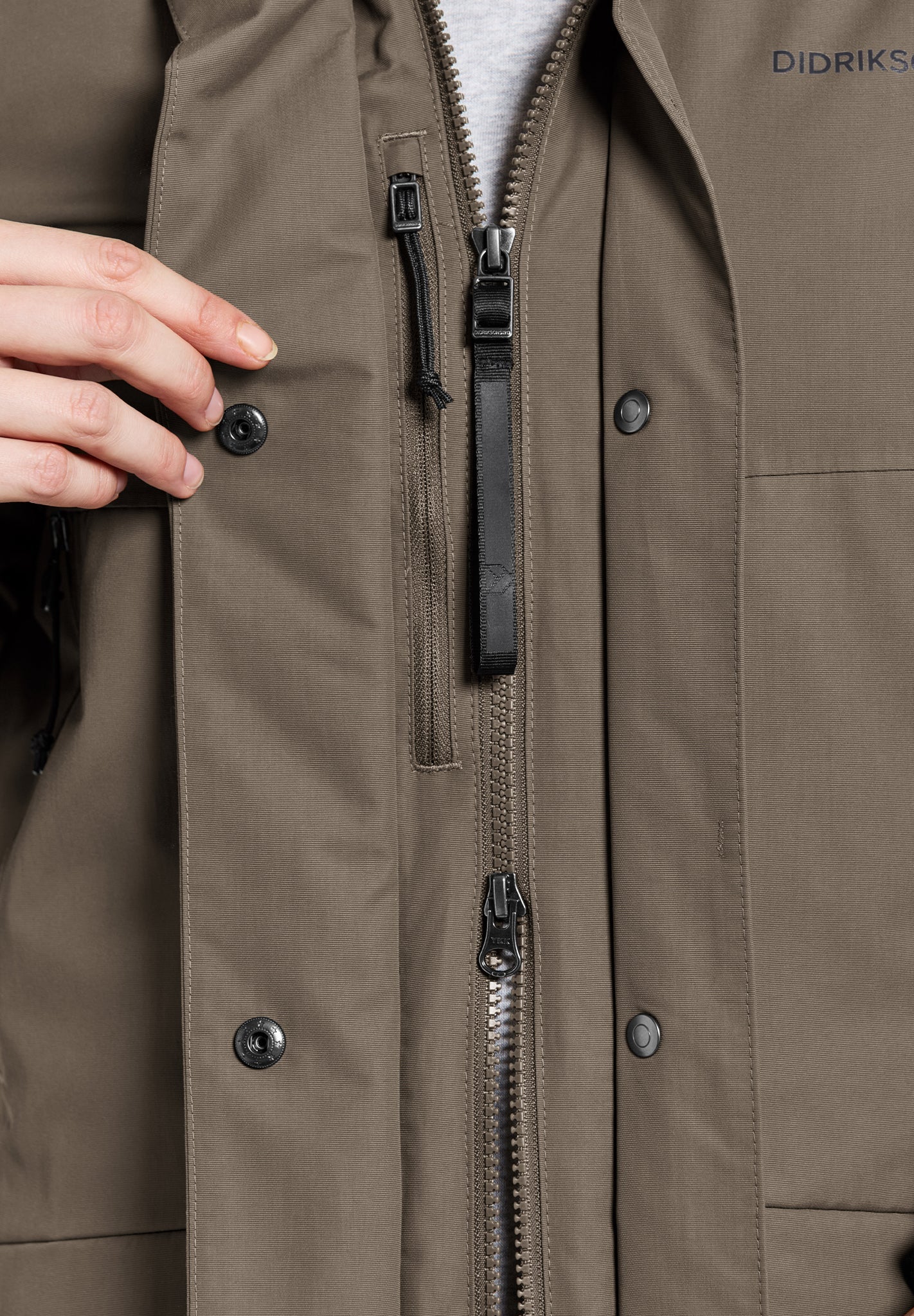 DIDRIKSONS - Frida Women's Parka 7 - Mocha Brown - BACKYARD