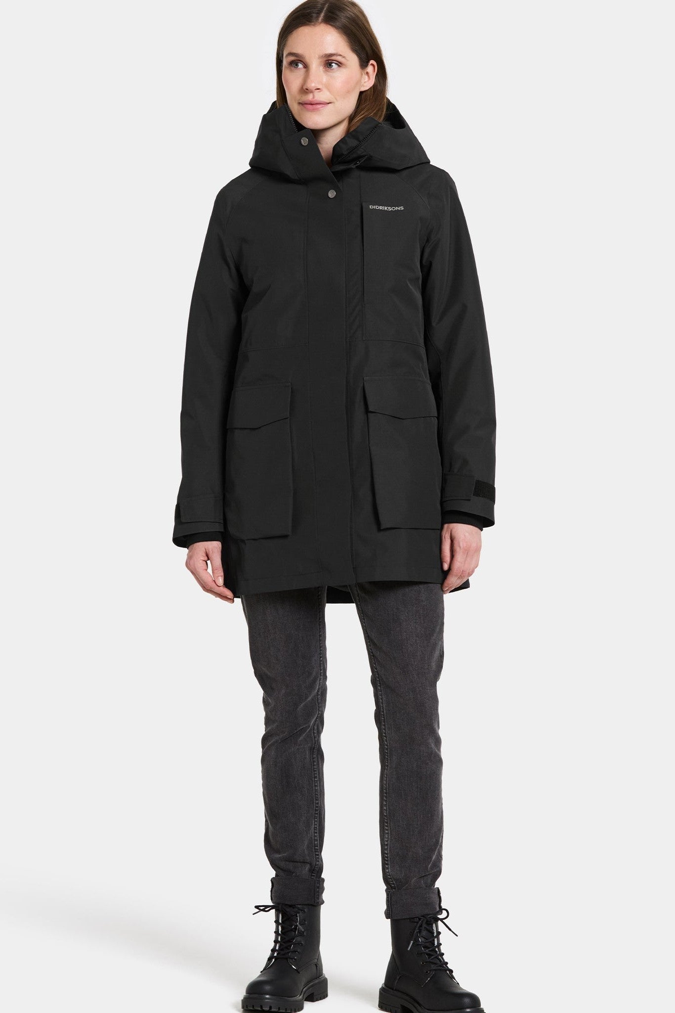 DIDRIKSONS - Harriet Women's Parka - Black - BACKYARD