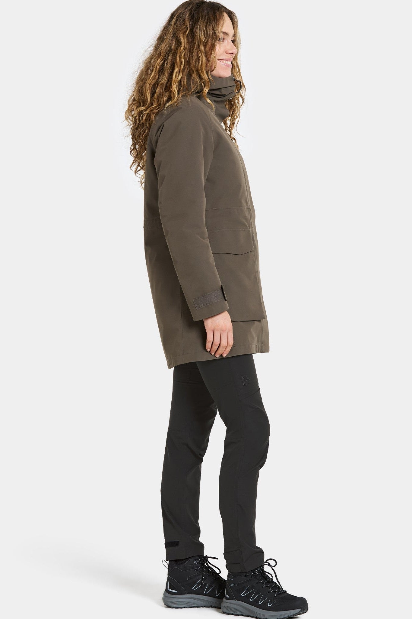 DIDRIKSONS - Harriet Women's Parka - Mocha Brown - BACKYARD