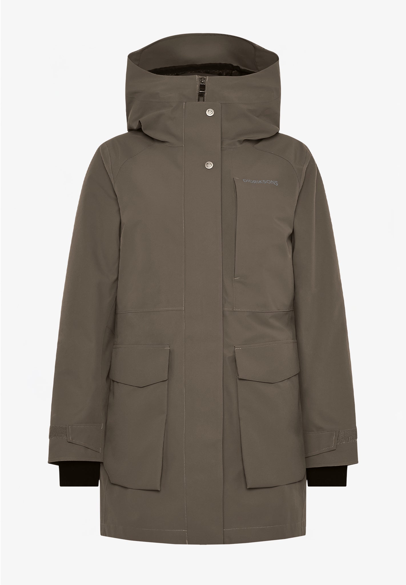 DIDRIKSONS - Harriet Women's Parka - Mocha Brown - BACKYARD