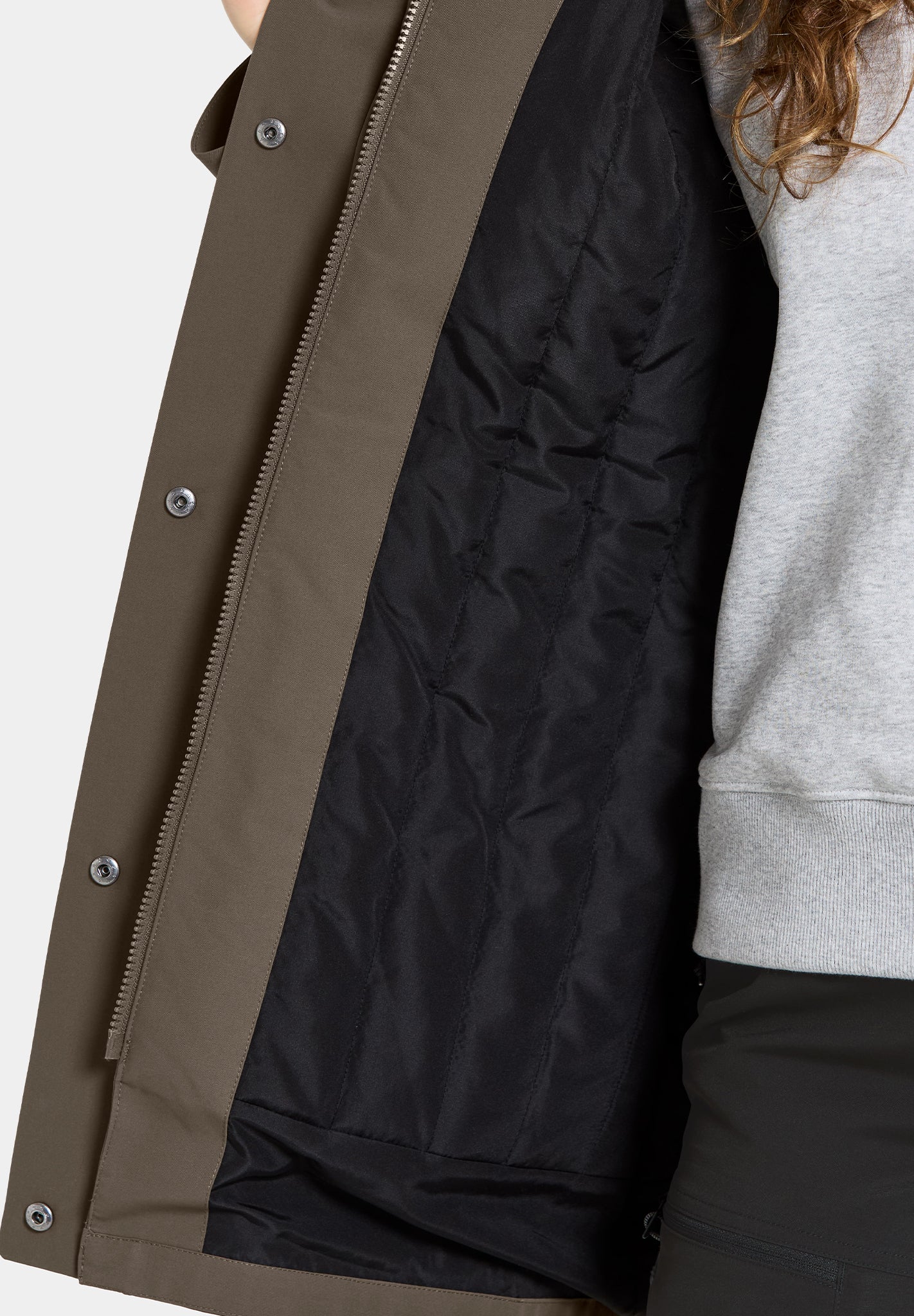 DIDRIKSONS - Harriet Women's Parka - Mocha Brown - BACKYARD