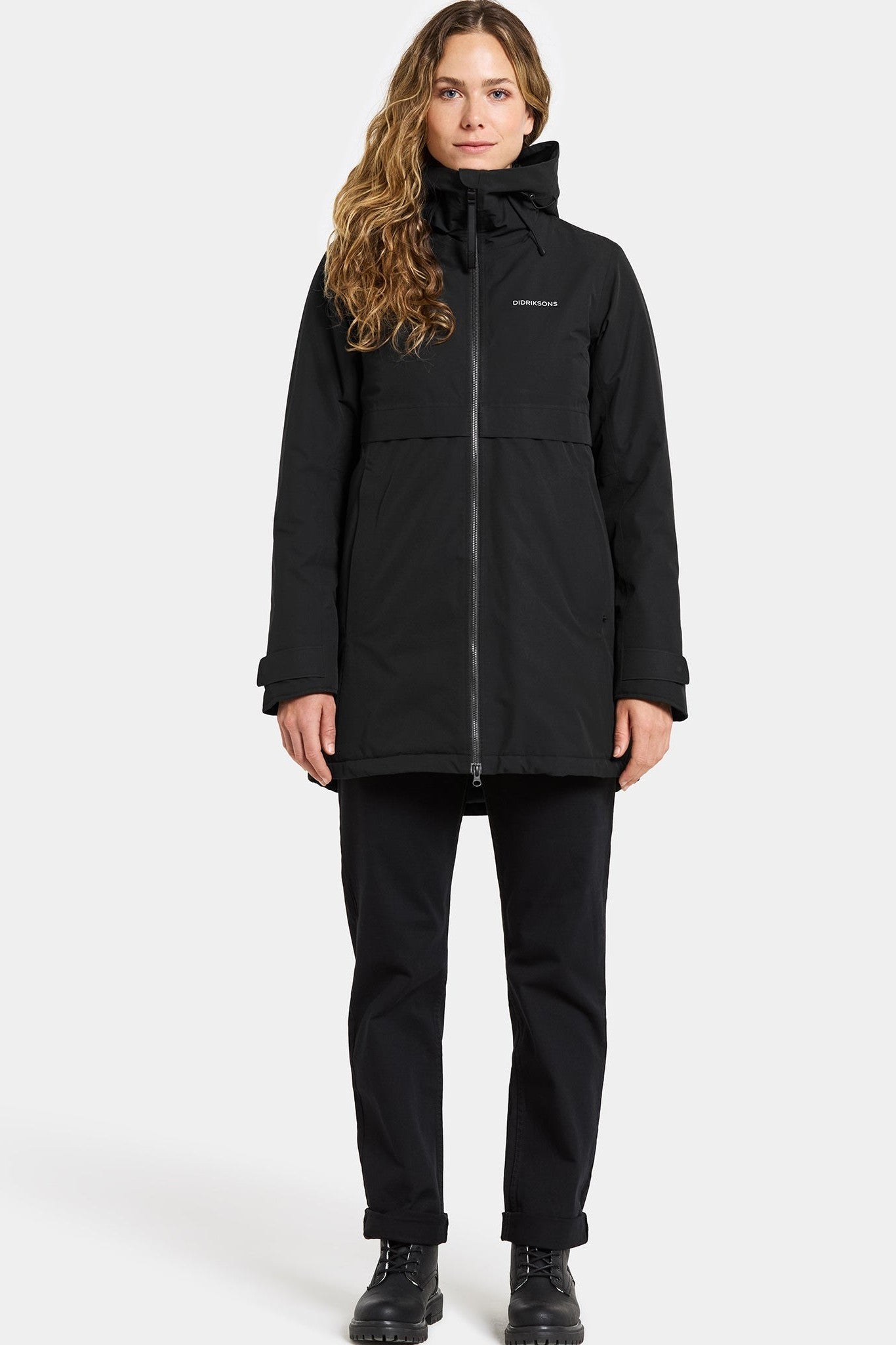 DIDRIKSONS - Helle Women’s Parka 6 - Black - BACKYARD