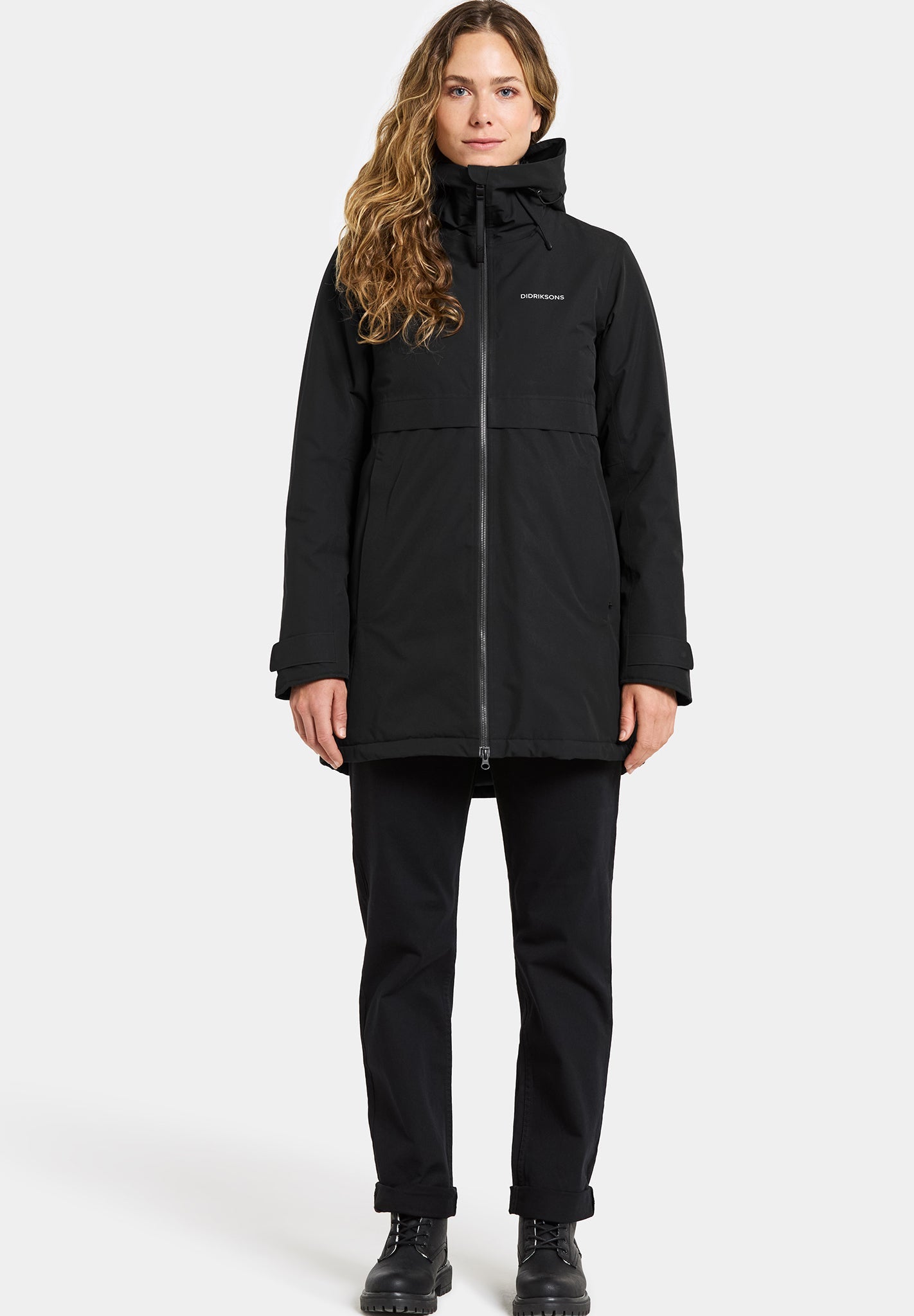 DIDRIKSONS - Helle Women’s Parka 6 - Black - BACKYARD