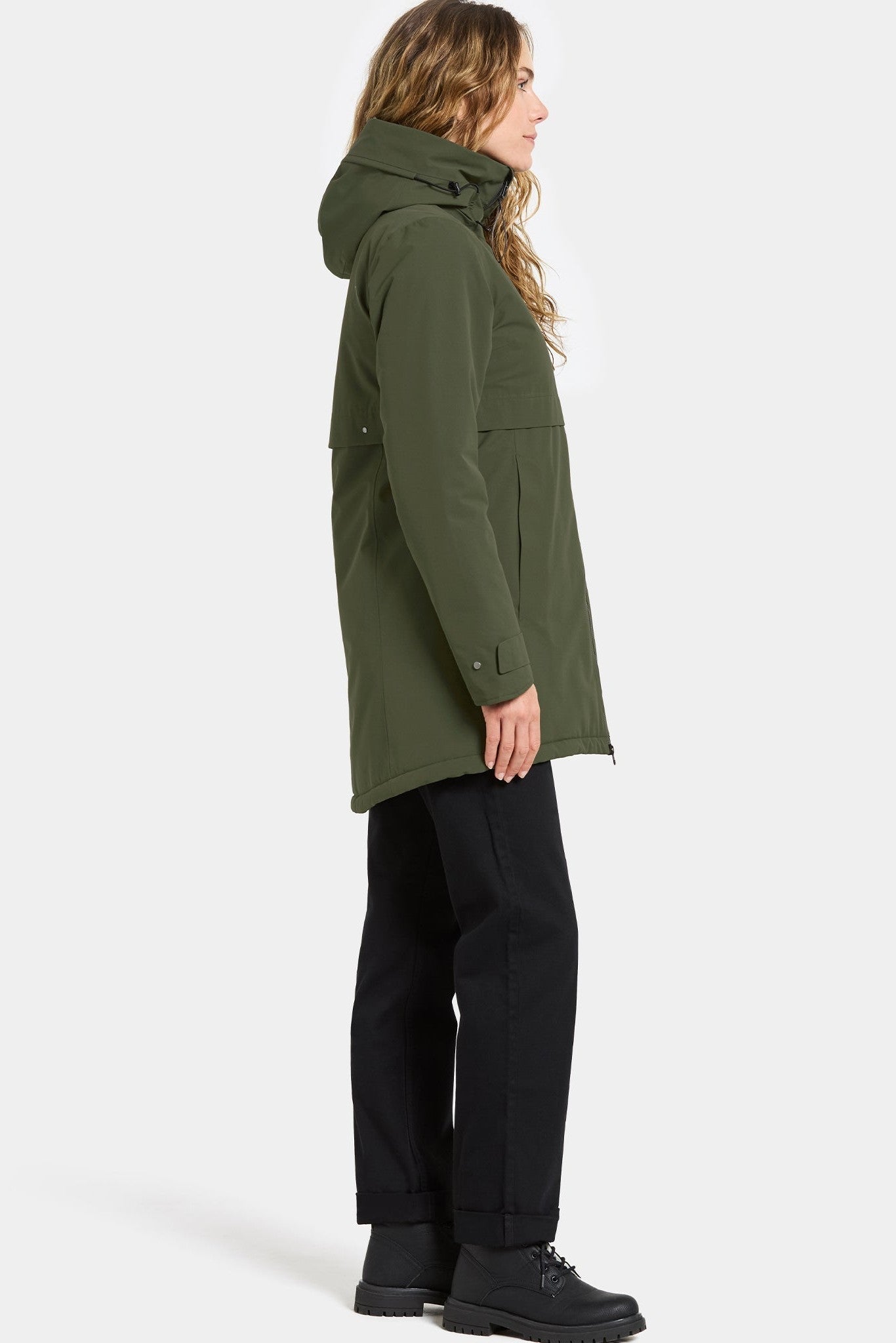 DIDRIKSONS - Helle Women’s Parka 6 - Deep Green - BACKYARD
