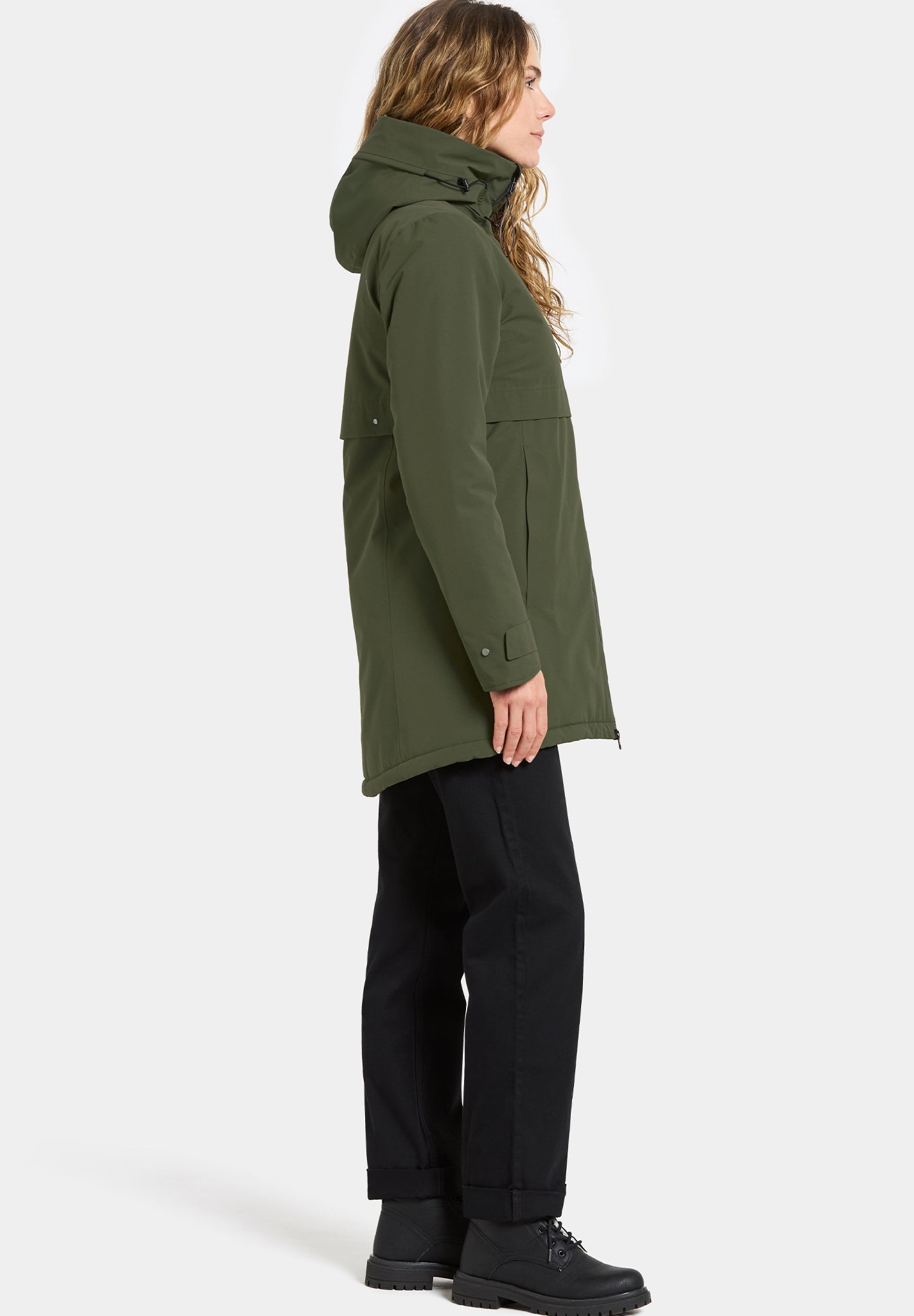 DIDRIKSONS - Helle Women’s Parka 6 - Deep Green - BACKYARD