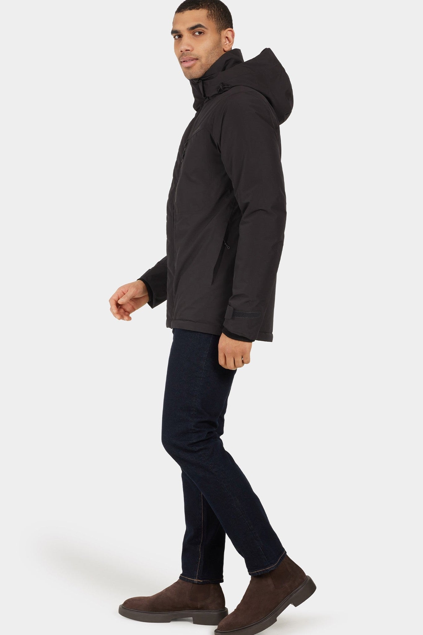 DIDRIKSONS - Stefan USX Jacket - Black - BACKYARD