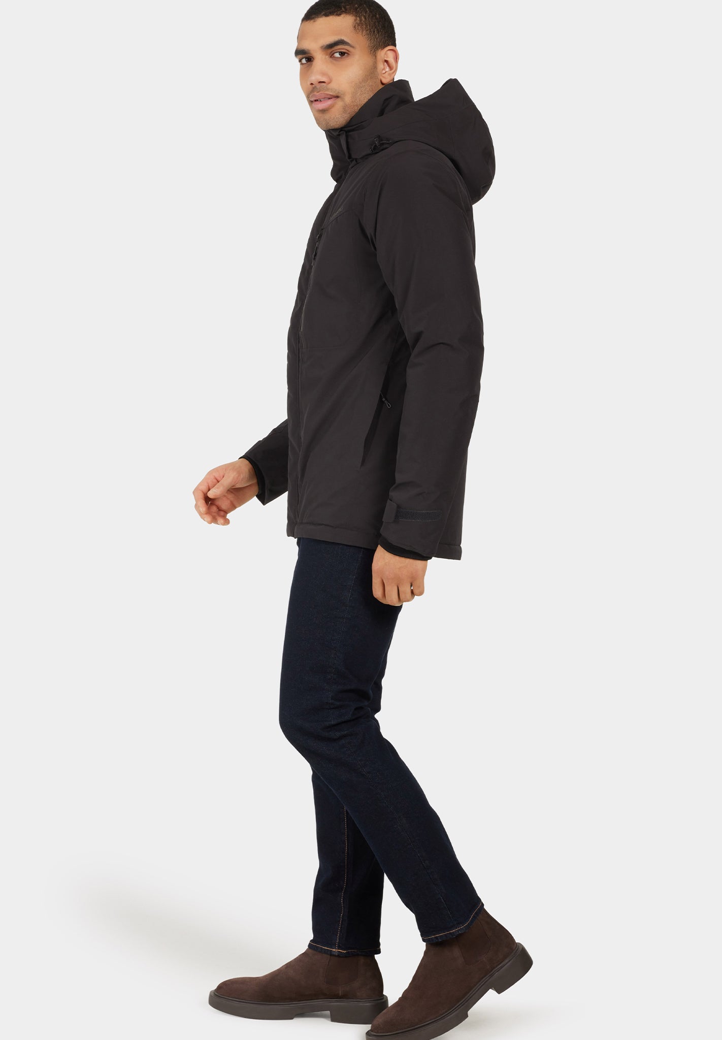 DIDRIKSONS - Stefan USX Jacket - Black - BACKYARD