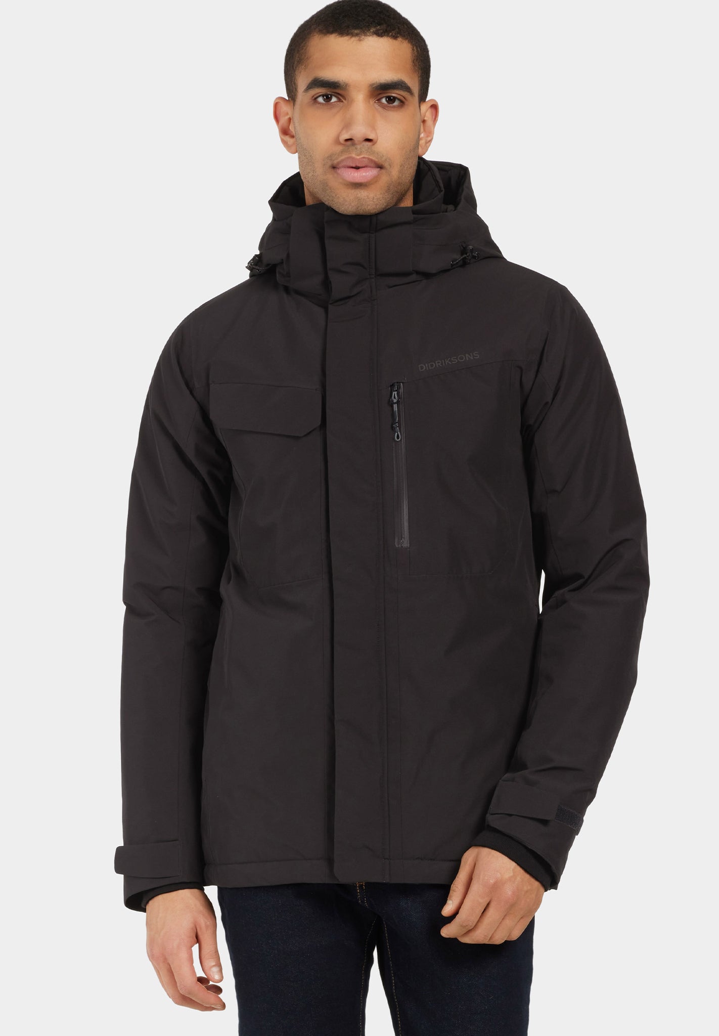DIDRIKSONS - Stefan USX Jacket - Black - BACKYARD