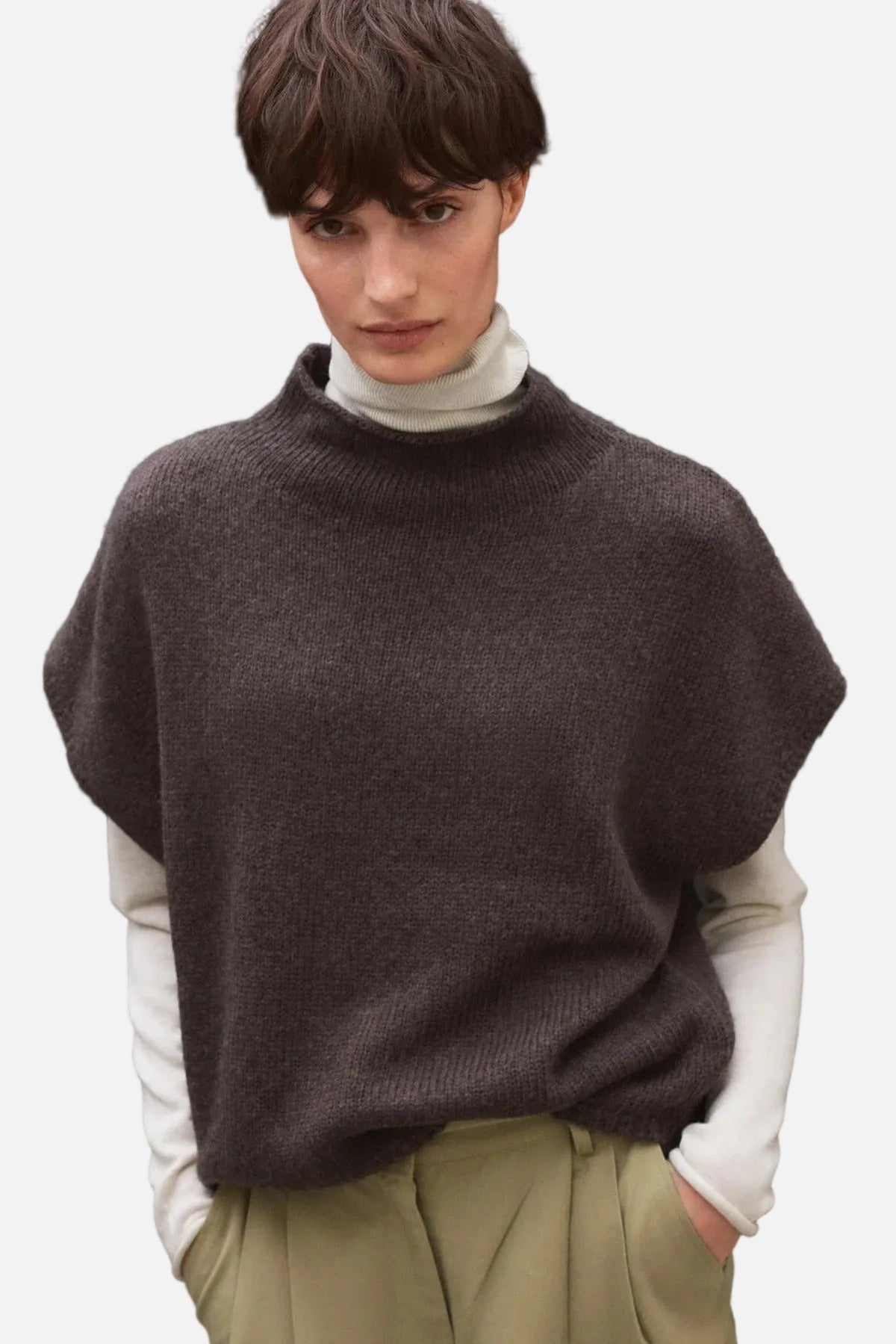 ECOALF-Castelly Knit-Dark Chocolate-BACKYARD
