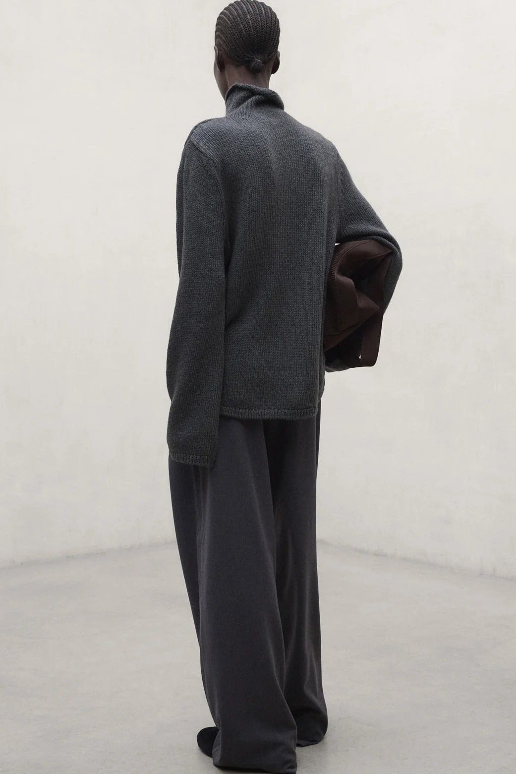 ECOALF-Kira Knit-Dark Khaki-BACKYARD