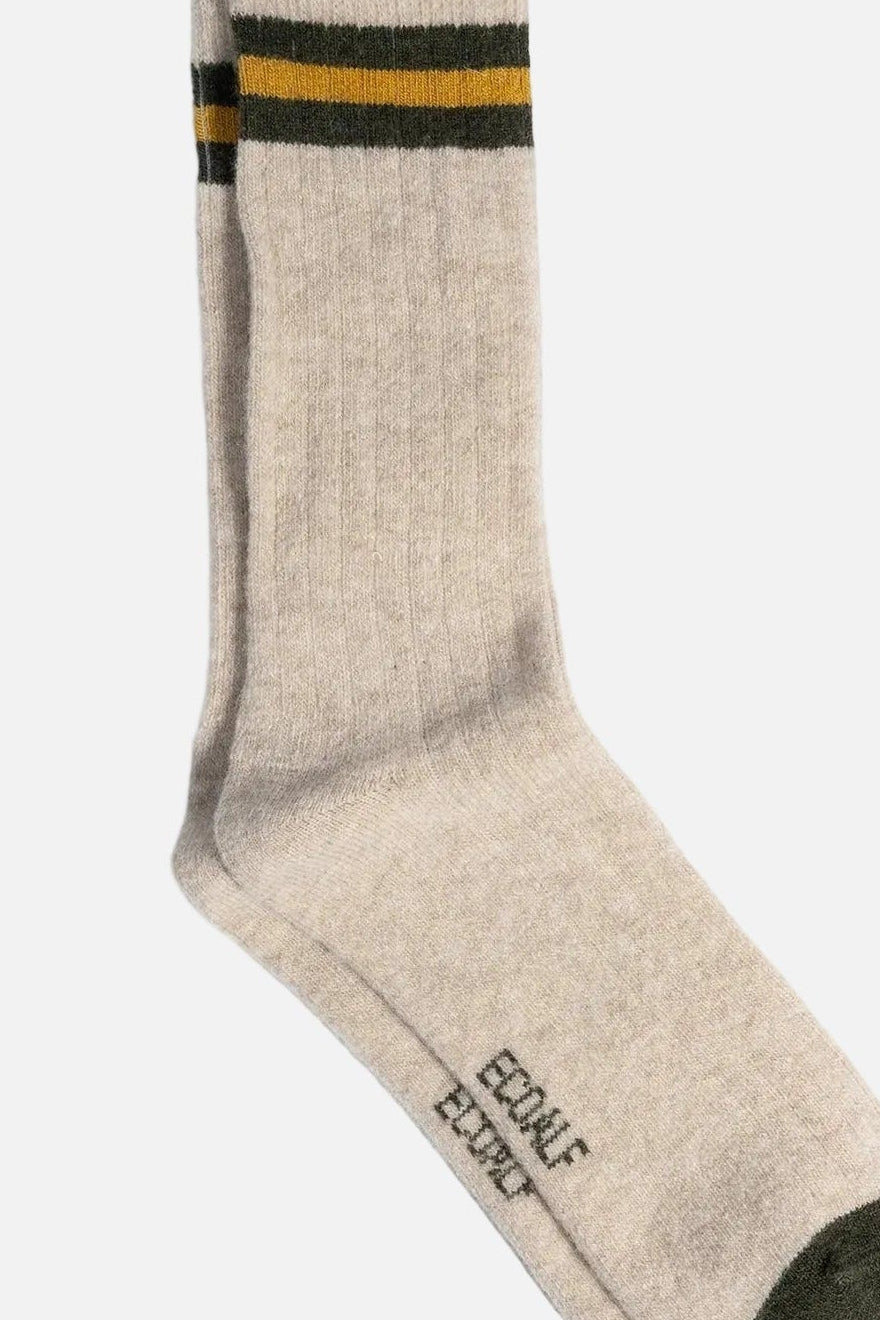ECOALF-Mountain Socks-Ecru-BACKYARD