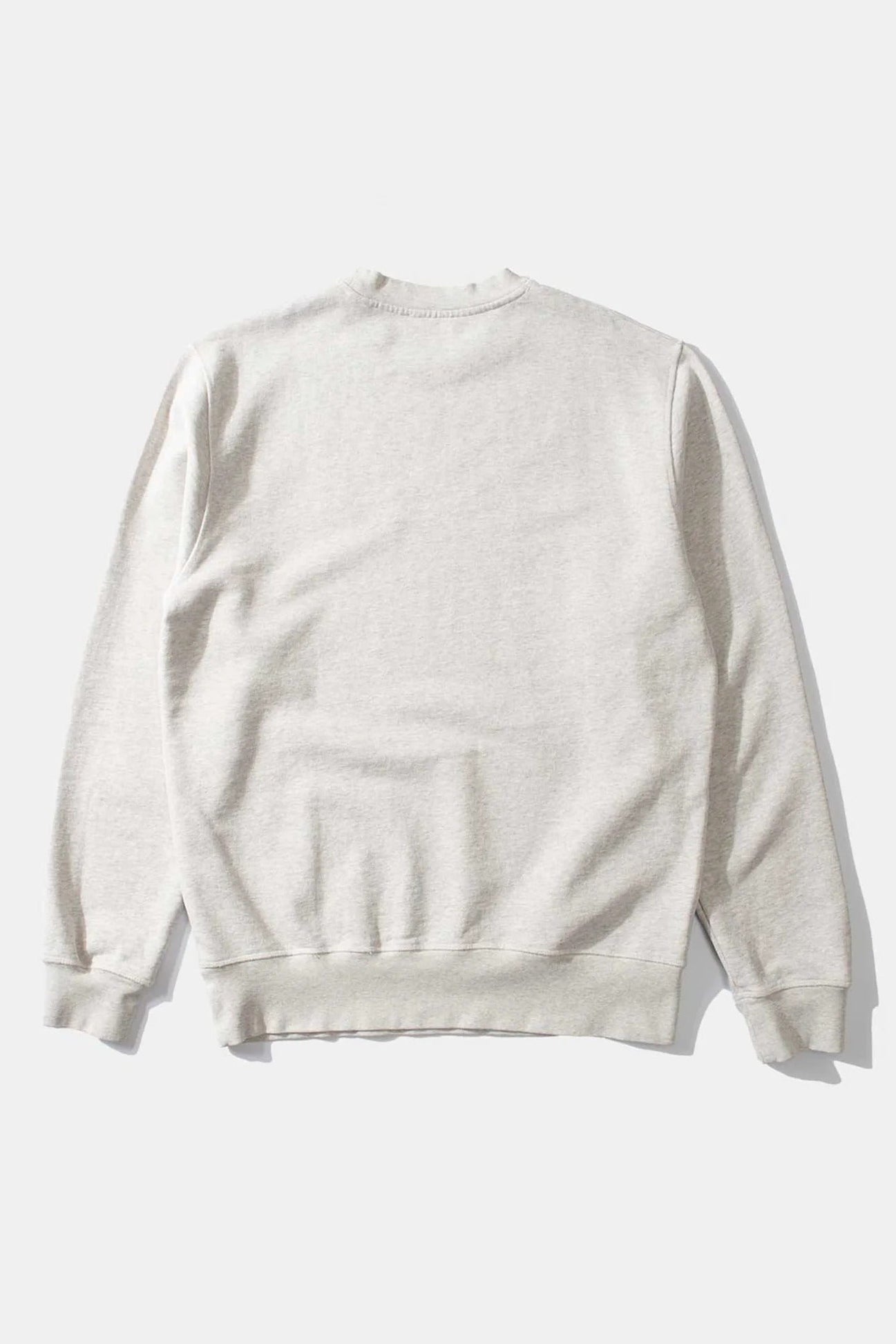EDMMOND STUDIOS - Duck Patch Sweatshirt - Plain Grey Melange - BACKYARD