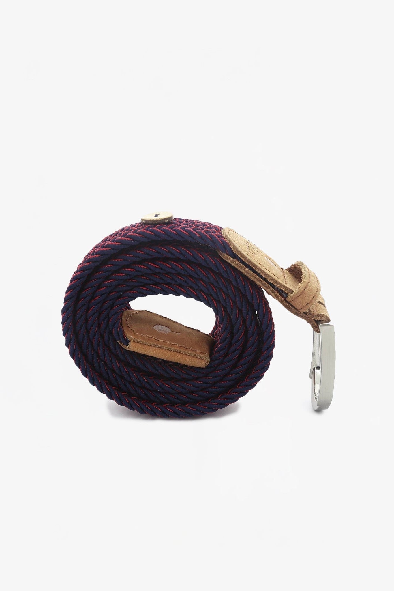 FAGUO - Belt Syn Woven - Red 07 - BACKYARD