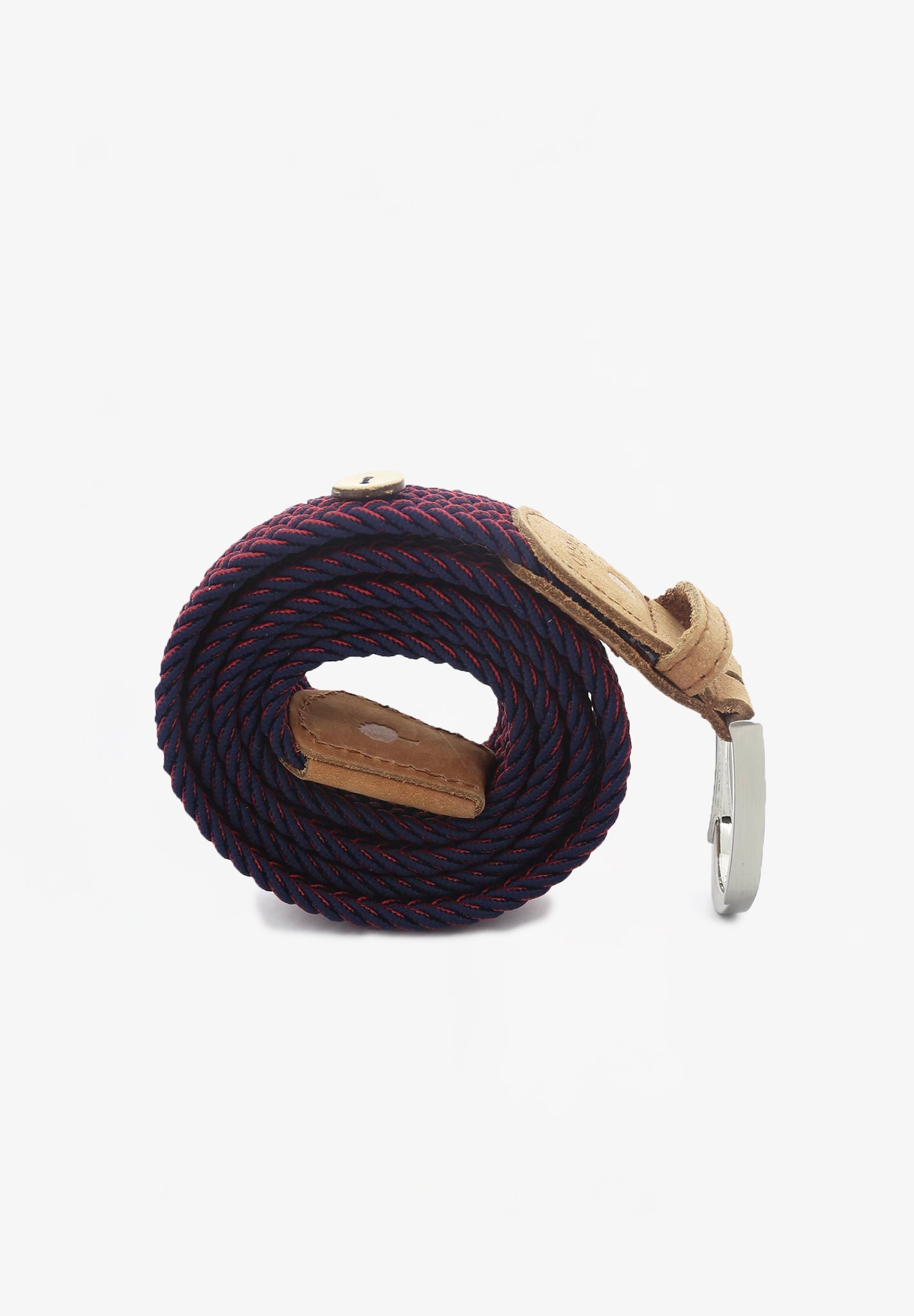 FAGUO - Belt Syn Woven - Red 07 - BACKYARD
