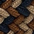 FAGUO - Belt Syn Woven - Navy 21 - BACKYARD