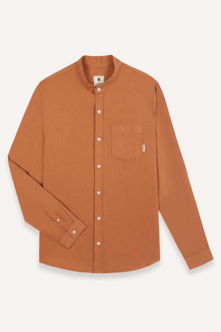 FAGUO - Chiavari Shirt Woven - Light Brick - BACKYARD