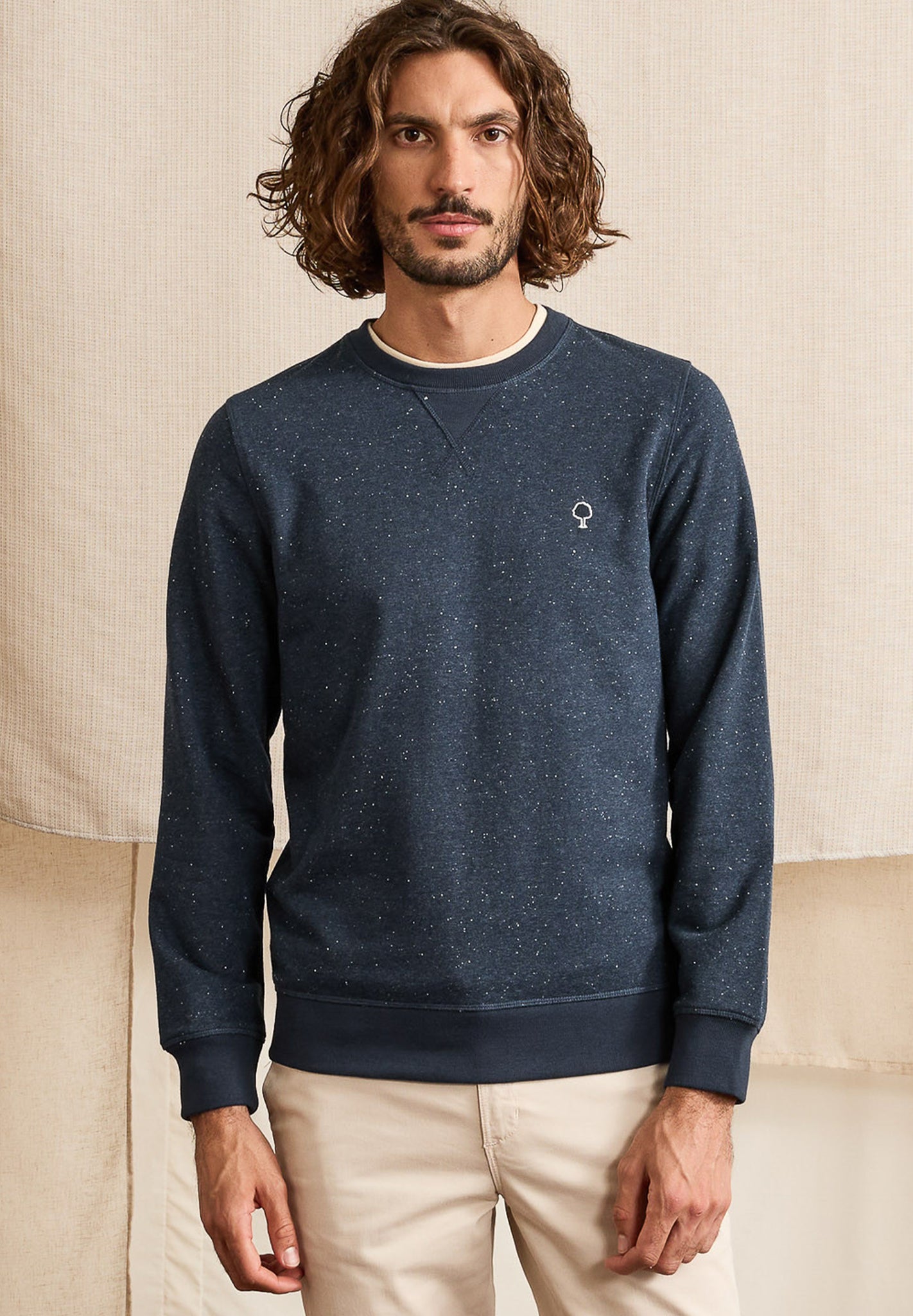 FAGUO - Donon Sweat Cotton - Navy - BACKYARD