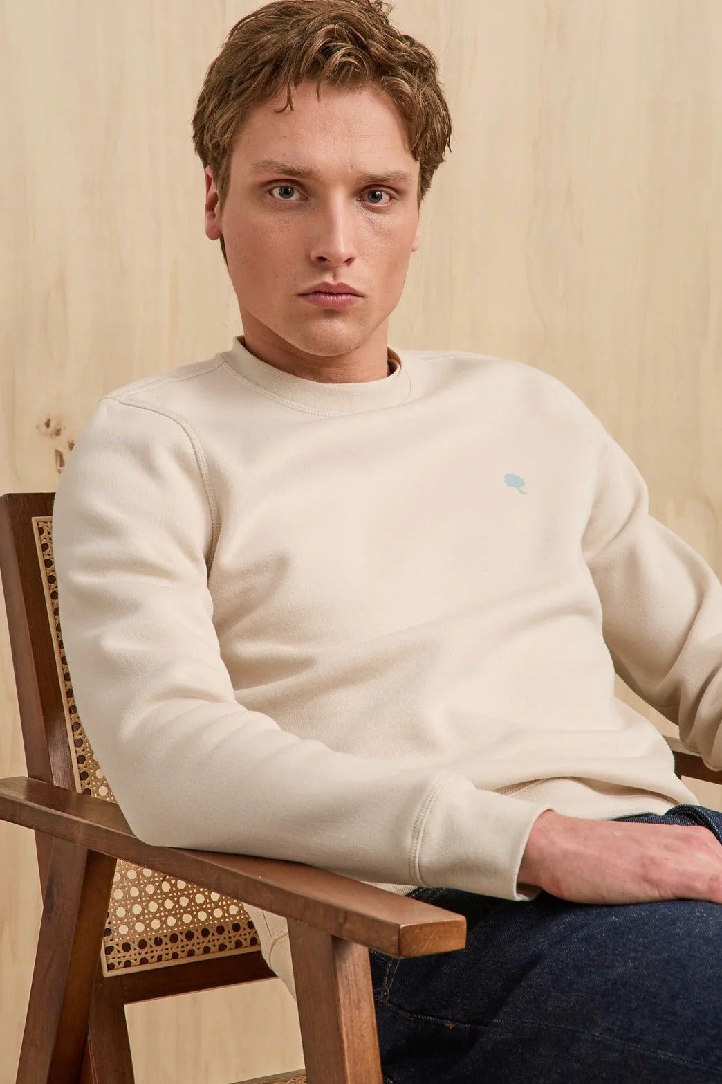 FAGUO-Donzy Sweat Knit-Dark Beige-BACKYARD