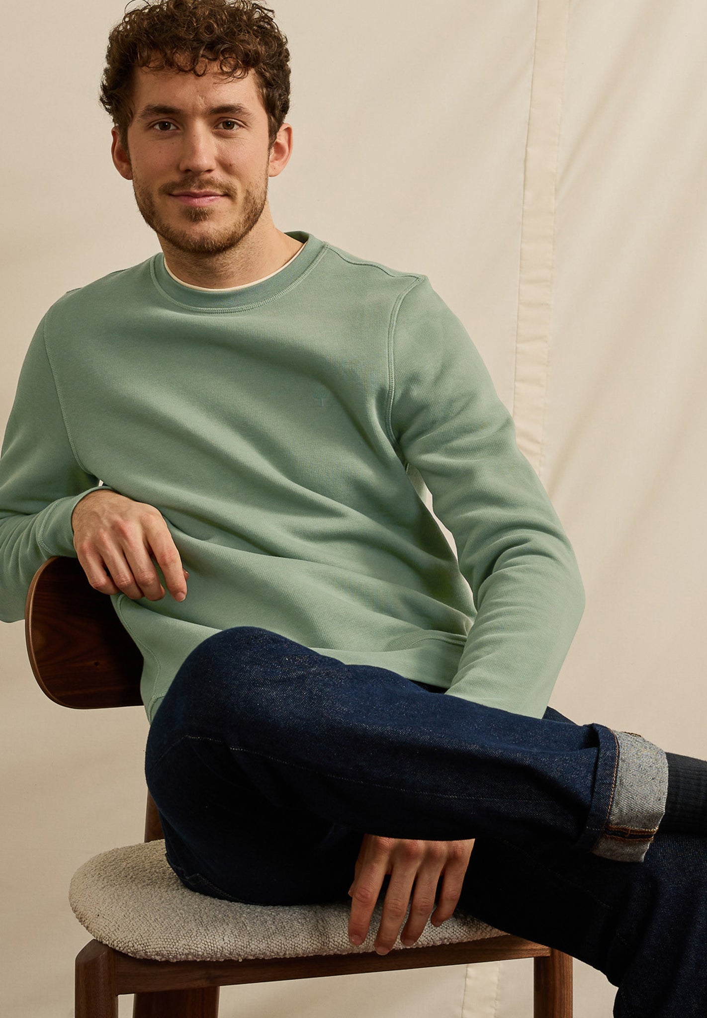 FAGUO - Donzy Sweat Knit - Dark Lichen - BACKYARD