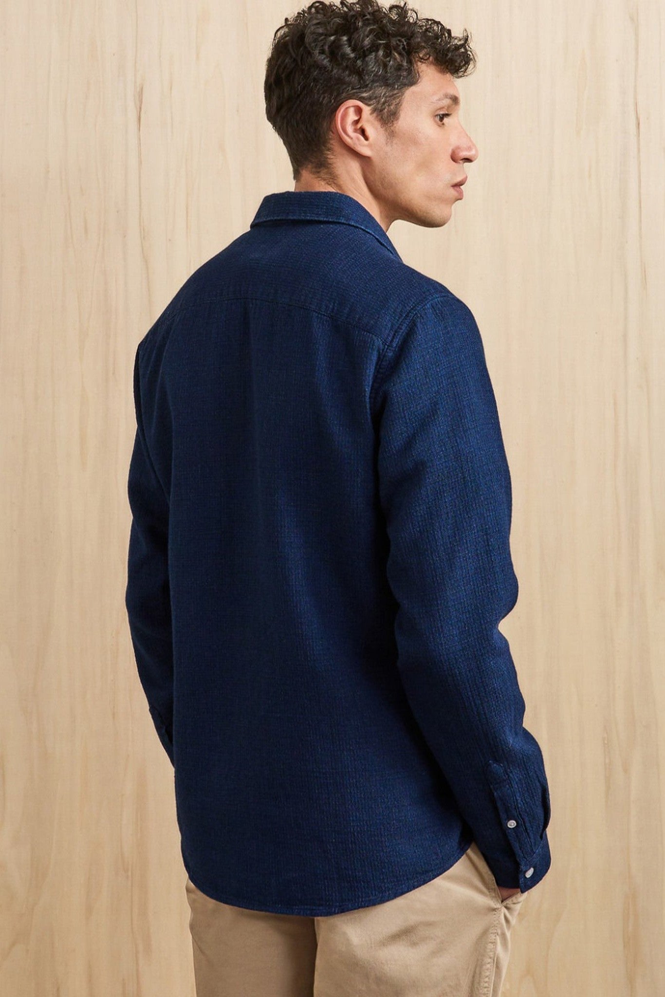 FAGUO - Iraty Shirt Woven - Raw Denim - BACKYARD