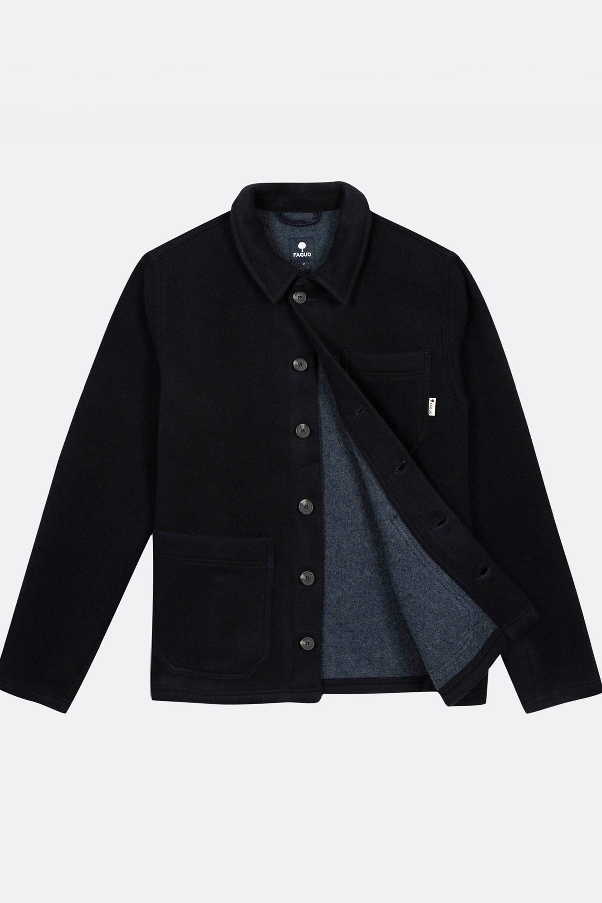 FAGUO - Lorge Outerwear Woven - Navy - BACKYARD