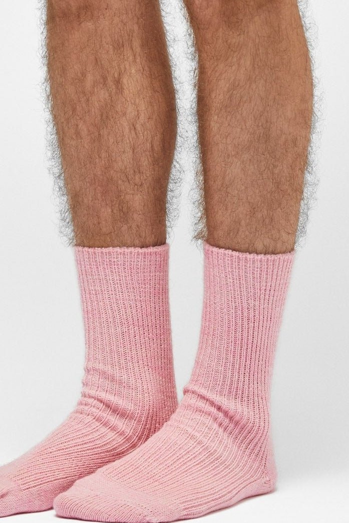 FERDINAND-Boho Socks-Pink-BACKYARD