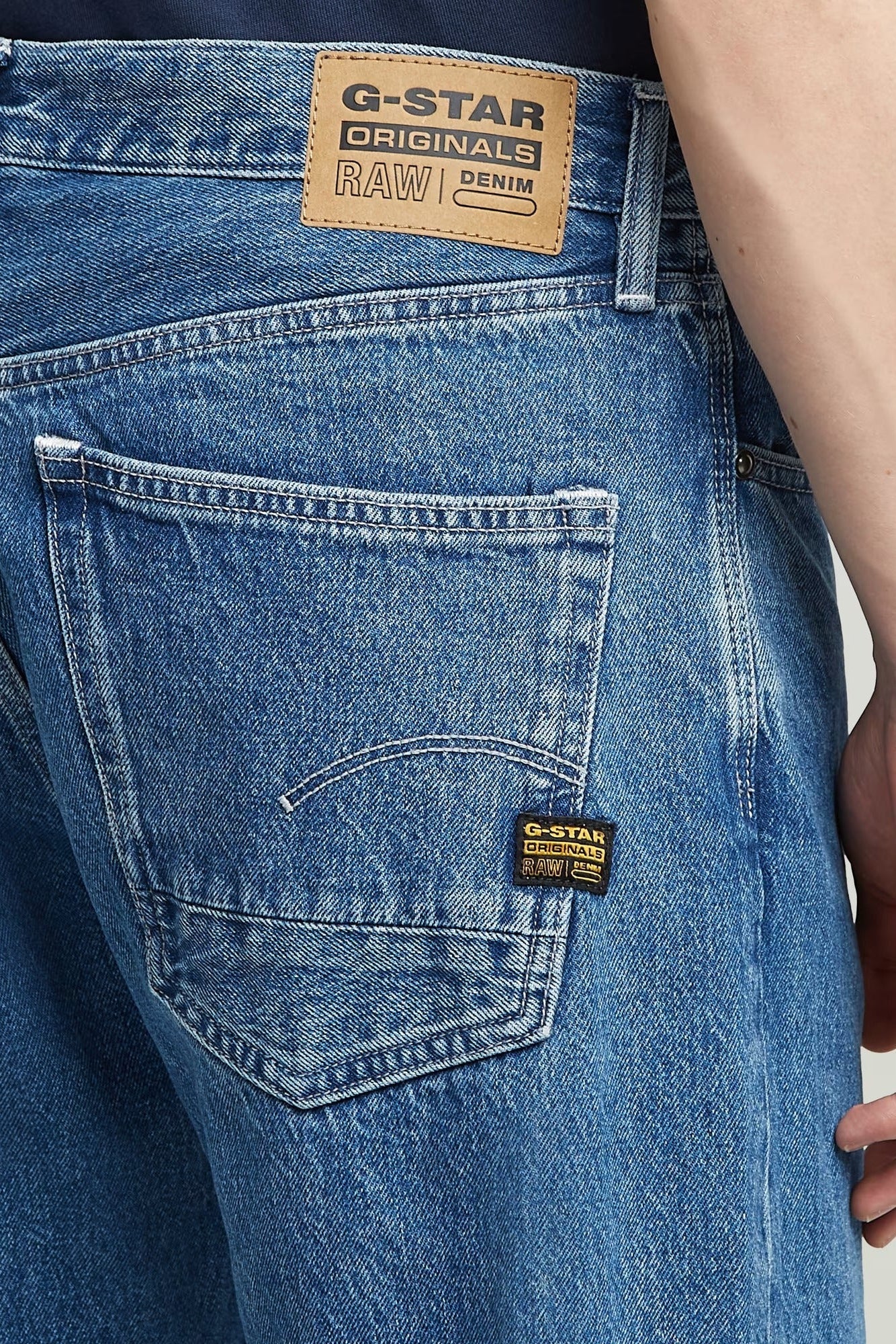 G - STAR - Dakota Regular Straight - Faded Watercourse - BACKYARD