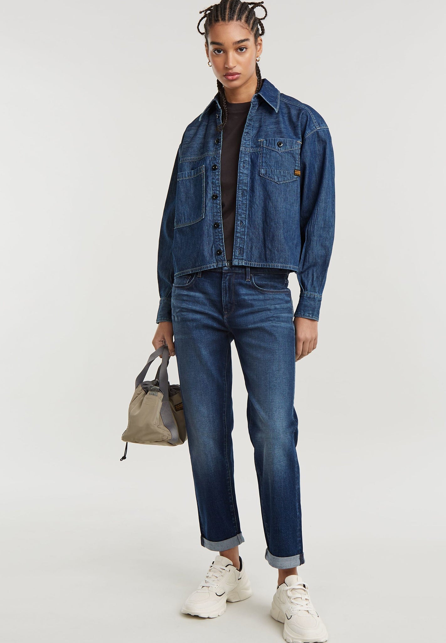 G - STAR - Kate Boyfriend Wmn - Worn In Stratos - BACKYARD