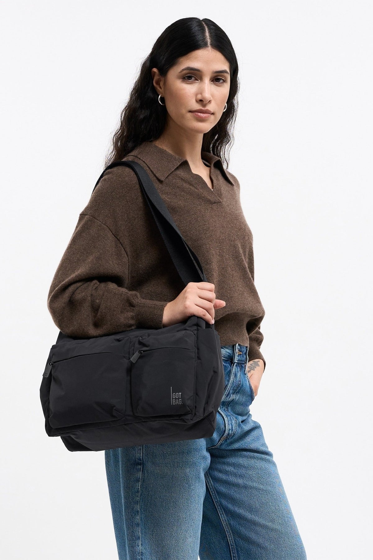 GOT BAG-Pocket Sling Bag-Black-BACKYARD