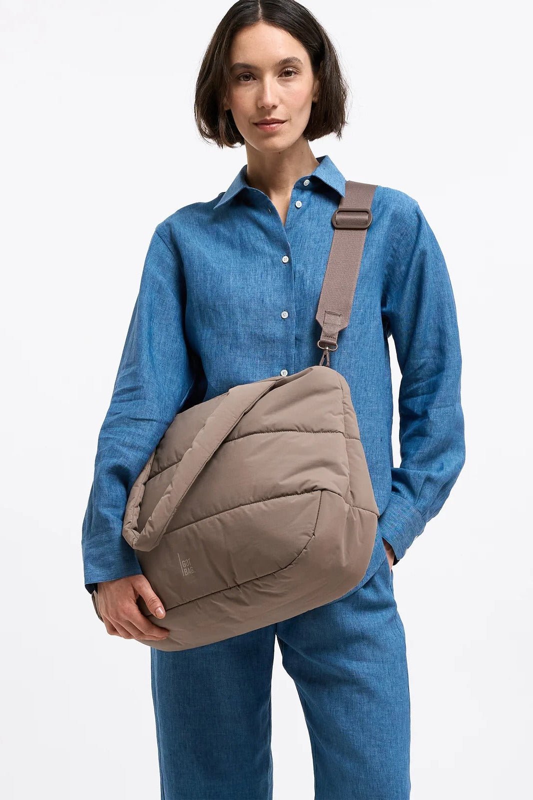 GOT BAG-Puffer Horizon Tote Bag-Oyster-BACKYARD