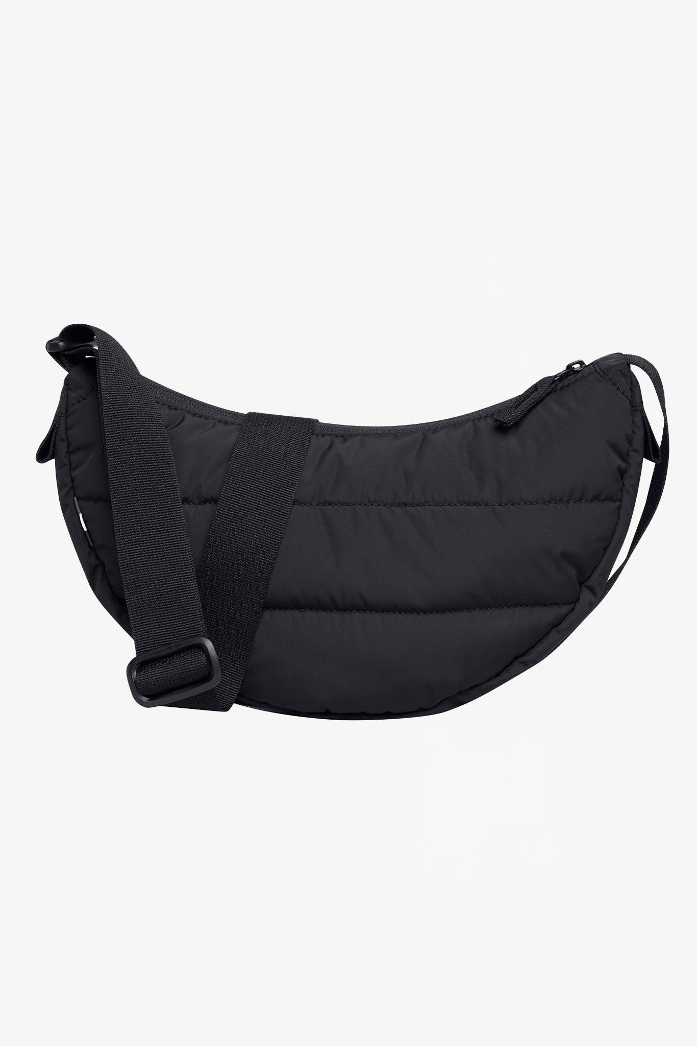 GOT BAG - Puffer Moon Bag Small - Black Monochrome - BACKYARD