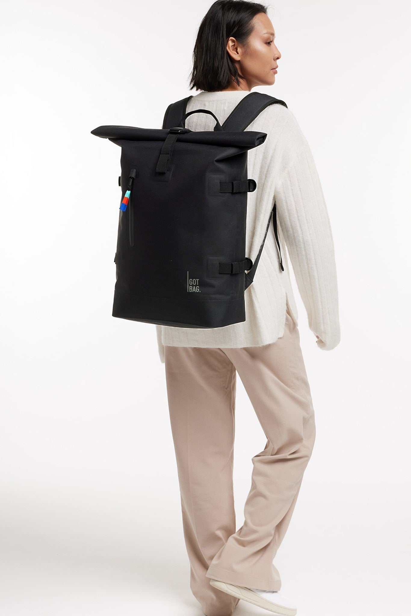 GOT BAG - Rolltop 2.0 - Black - BACKYARD